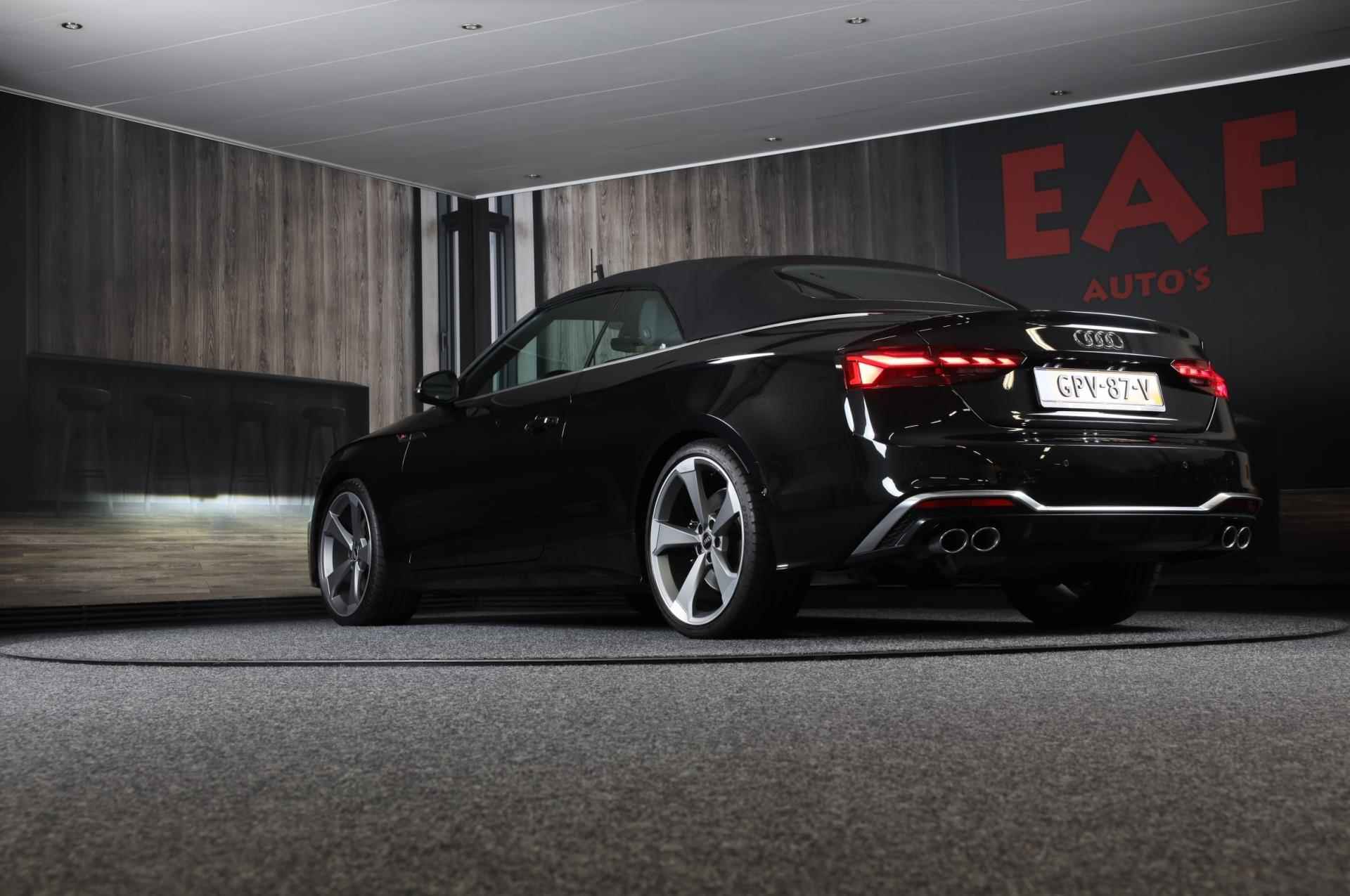 Audi S5 Cabriolet 3.0 TFSI S5 Quattro S Line / ACC / AUT / Navi / Leder / Head Up / Leder / 360 Camera / Elek Stoelen / Led / 19 I - 4/70