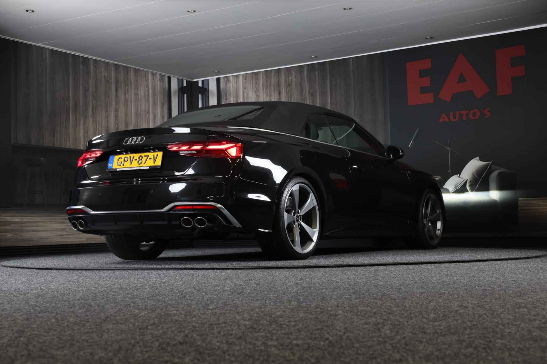 Audi S5 Cabriolet 3.0 TFSI S5 Quattro S Line / ACC / AUT / Navi / Leder / Head Up / Leder / 360 Camera / Elek Stoelen / Led / 19 I - 6/70