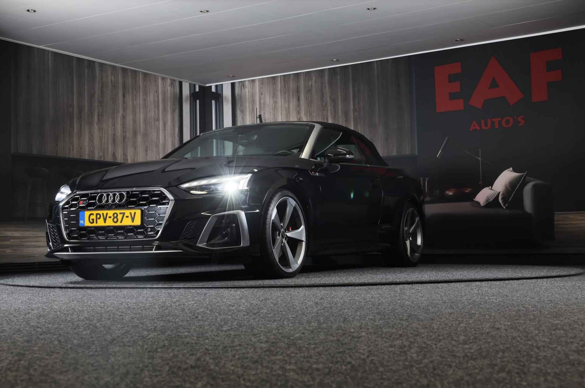 Audi S5 Cabriolet 3.0 TFSI S5 Quattro S Line / ACC / AUT / Navi / Leder / Head Up / Leder / 360 Camera / Elek Stoelen / Led / 19 I - 44/70