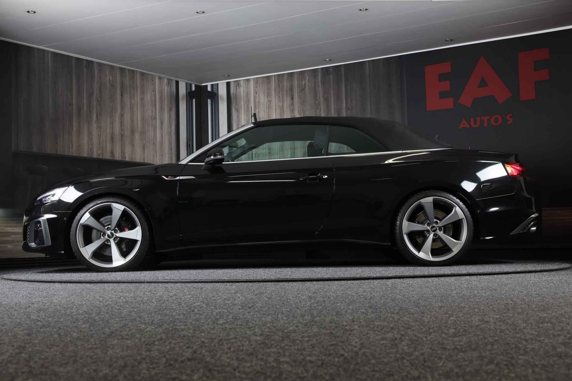 Audi S5 Cabriolet 3.0 TFSI S5 Quattro S Line / ACC / AUT / Navi / Leder / Head Up / Leder / 360 Camera / Elek Stoelen / Led / 19 I - 45/70