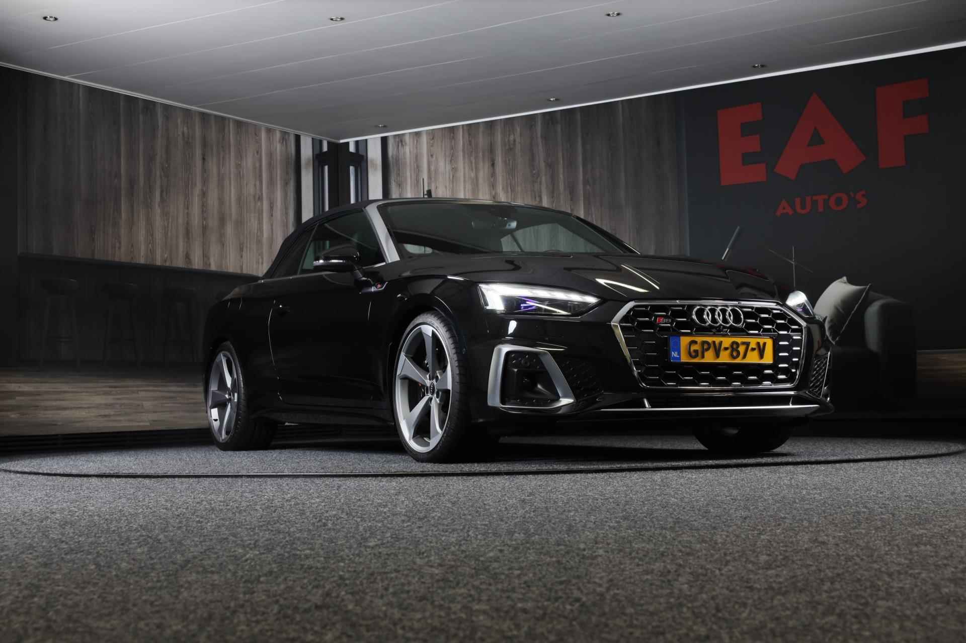 Audi S5 Cabriolet 3.0 TFSI S5 Quattro S Line / ACC / AUT / Navi / Leder / Head Up / Leder / 360 Camera / Elek Stoelen / Led / 19 I - 49/70