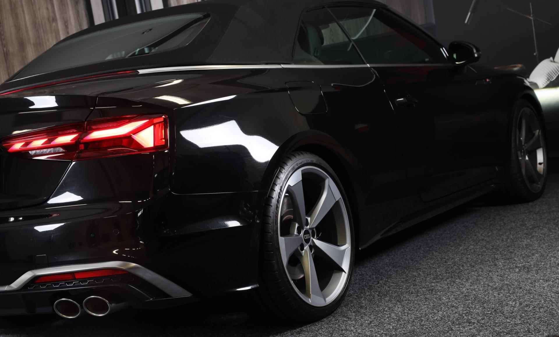 Audi S5 Cabriolet 3.0 TFSI S5 Quattro S Line / ACC / AUT / Navi / Leder / Head Up / Leder / 360 Camera / Elek Stoelen / Led / 19 I - 65/70