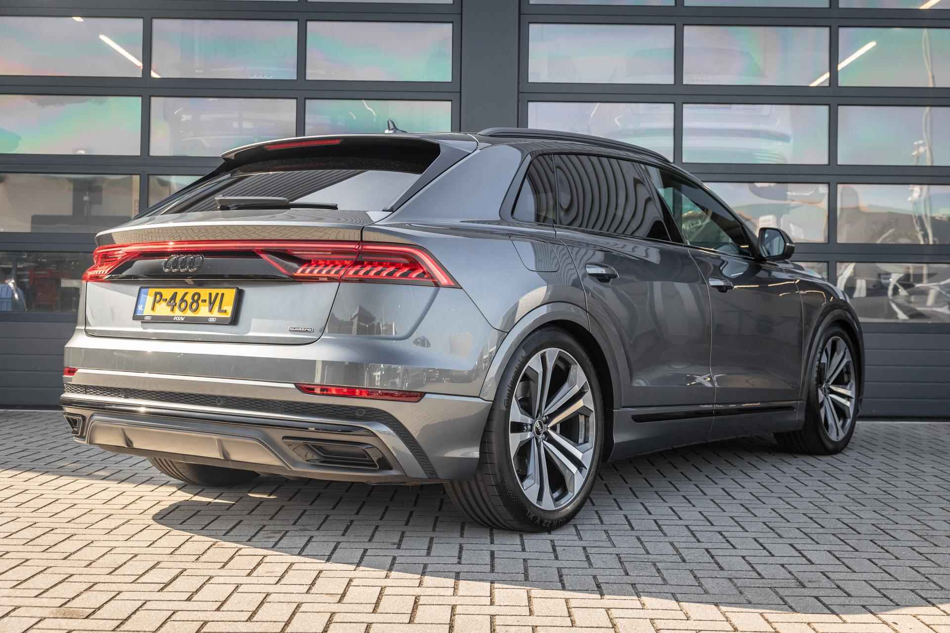 Audi Q8 55 TFSI e 381pk quattro Pro Line S | B&O Sound | 22'' Wielset | Panoramadak | Tour |  Luchtvering - 2/55