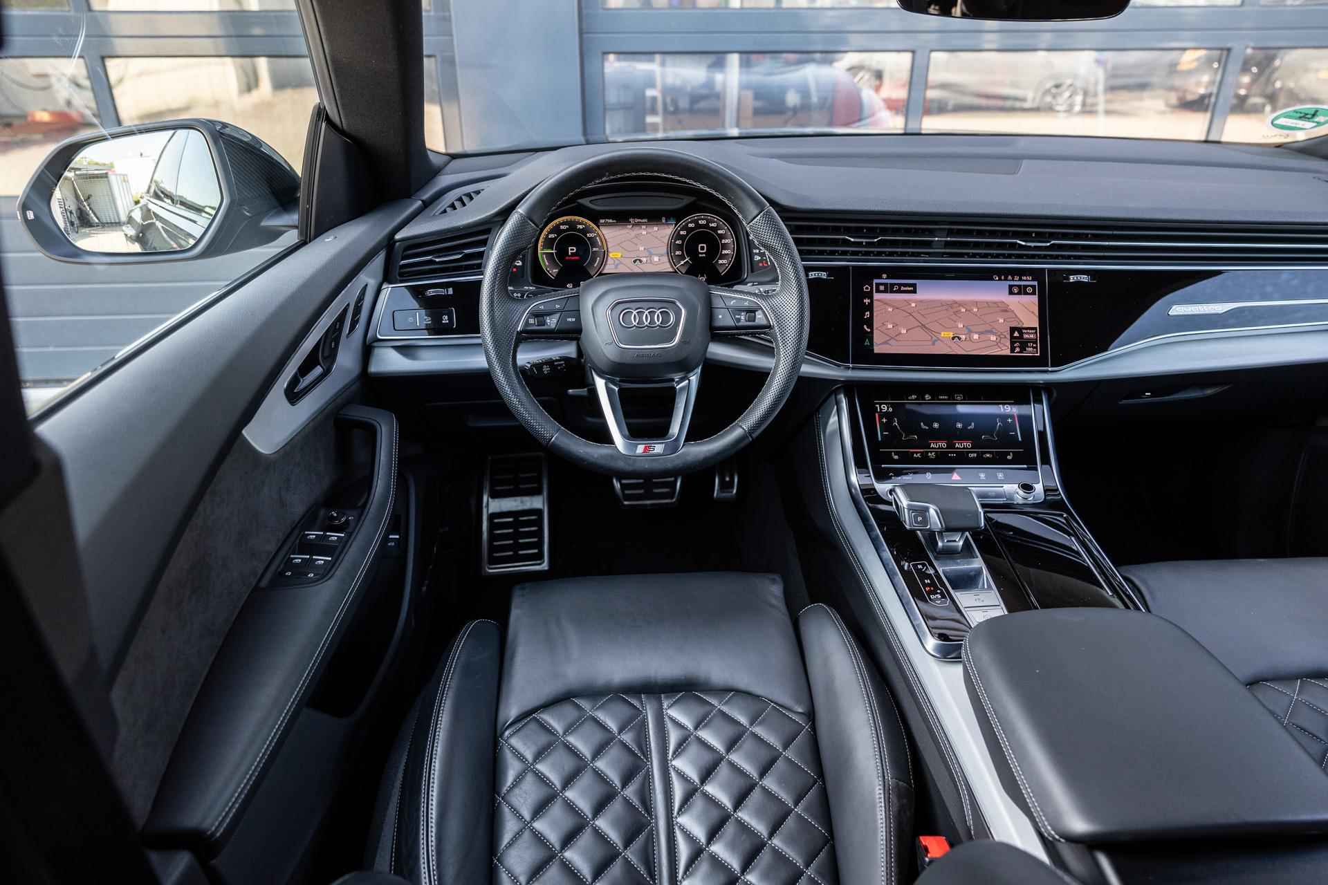 Audi Q8 55 TFSI e 381pk quattro Pro Line S | B&O Sound | 22'' Wielset | Panoramadak | Tour |  Luchtvering - 23/55