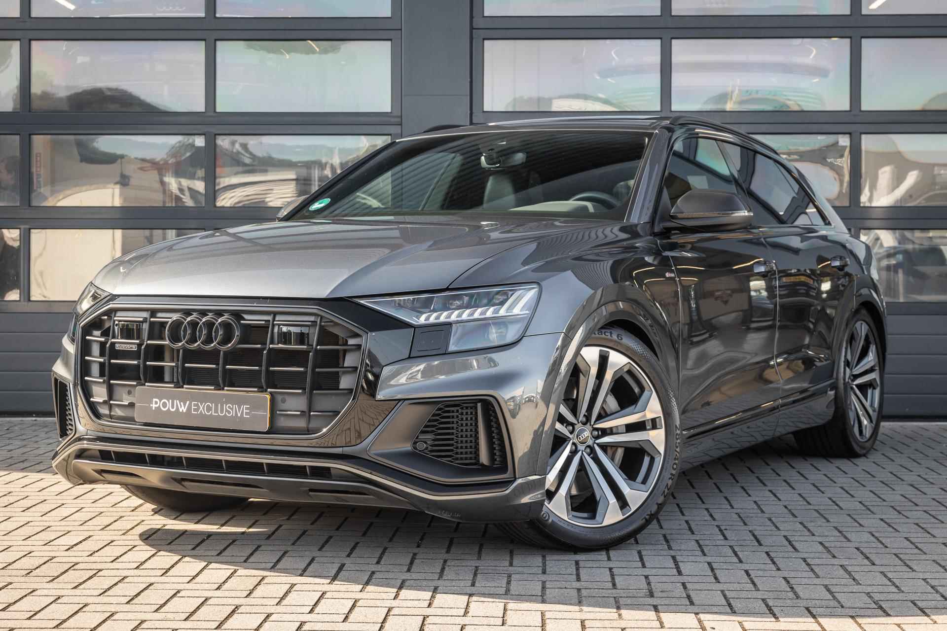 Audi Q8 55 TFSI e 381pk quattro Pro Line S | B&O Sound | 22'' Wielset | Panoramadak | Tour |  Luchtvering - 55/55