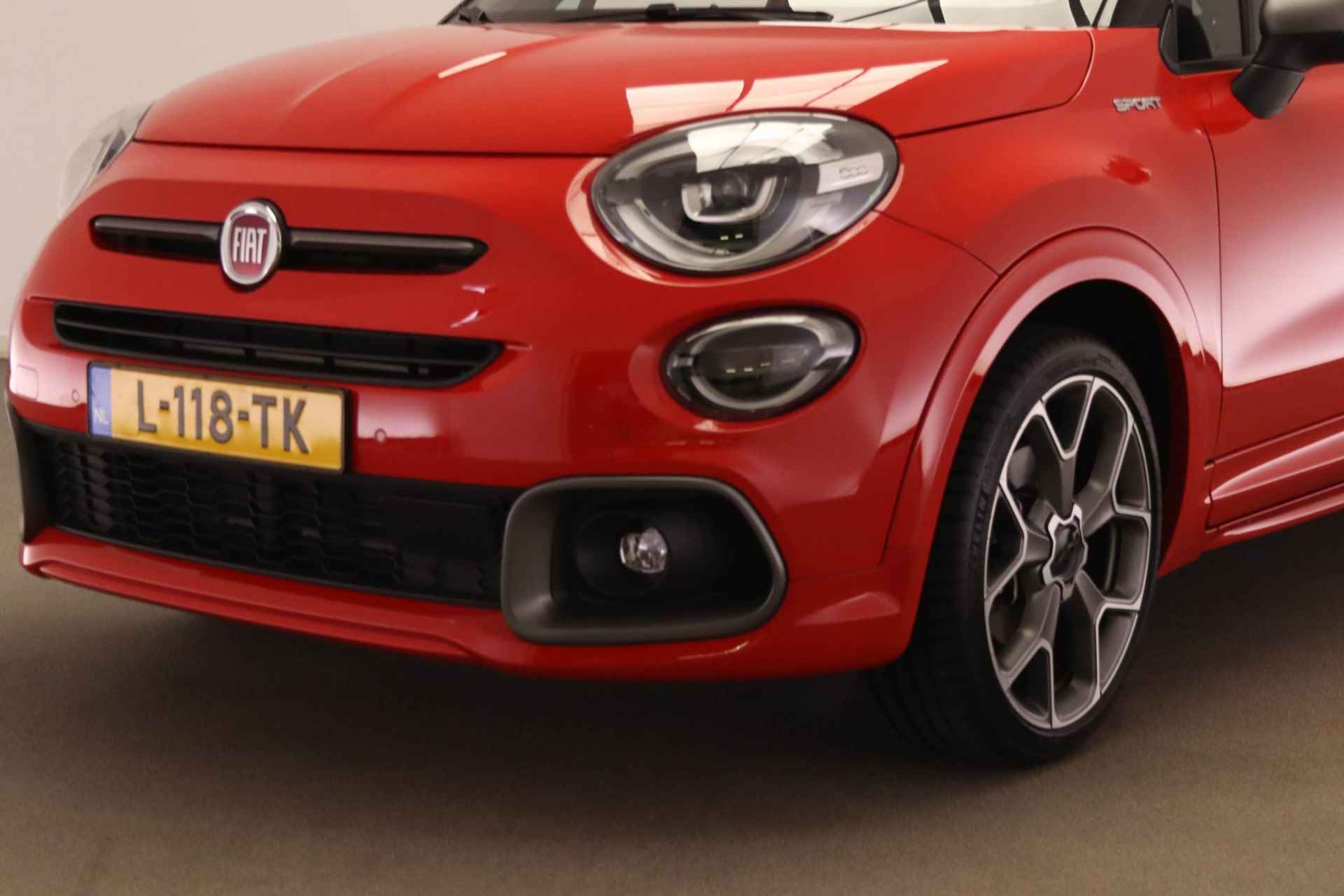 Fiat 500 X 1.3 FireFly Turbo 150 Sport | PACK X-TECH ✅ LED ✅ HALF LEDER ✅ CLIMA ✅ CRUISE ✅ UCONNECT ✅ NAVI ✅ CAMERA ✅ TREKHAAK AFN. ✅ DEALER ONDERHOUDEN ✅ - 10/51