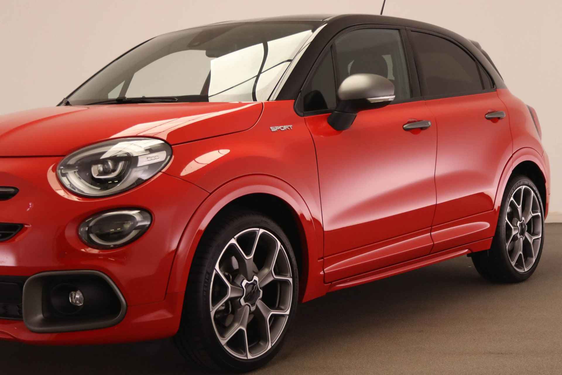 Fiat 500 X 1.3 FireFly Turbo 150 Sport | PACK X-TECH ✅ LED ✅ HALF LEDER ✅ CLIMA ✅ CRUISE ✅ UCONNECT ✅ NAVI ✅ CAMERA ✅ TREKHAAK AFN. ✅ DEALER ONDERHOUDEN ✅ - 13/51