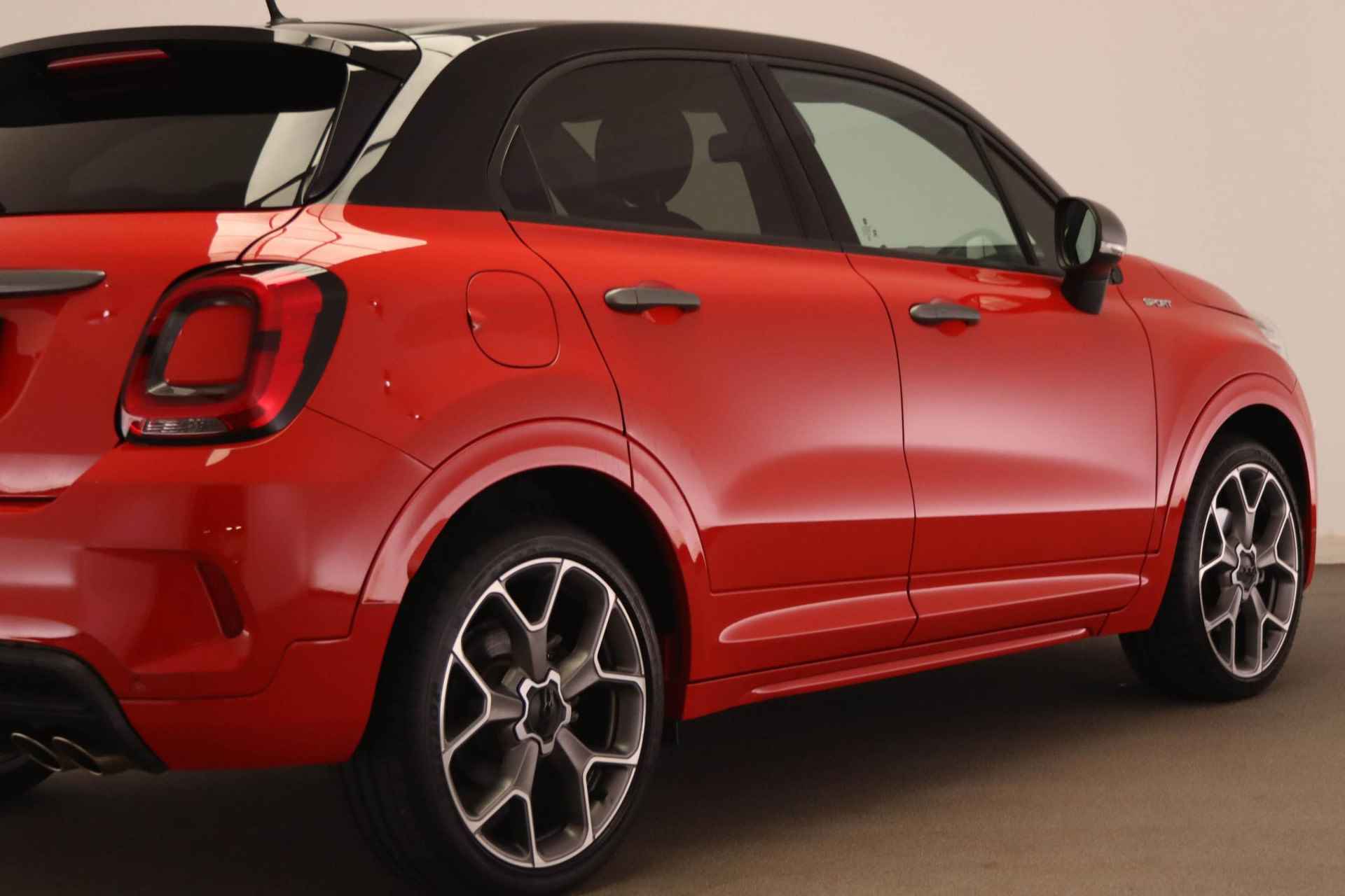 Fiat 500 X 1.3 FireFly Turbo 150 Sport | PACK X-TECH ✅ LED ✅ HALF LEDER ✅ CLIMA ✅ CRUISE ✅ UCONNECT ✅ NAVI ✅ CAMERA ✅ TREKHAAK AFN. ✅ DEALER ONDERHOUDEN ✅ - 19/51