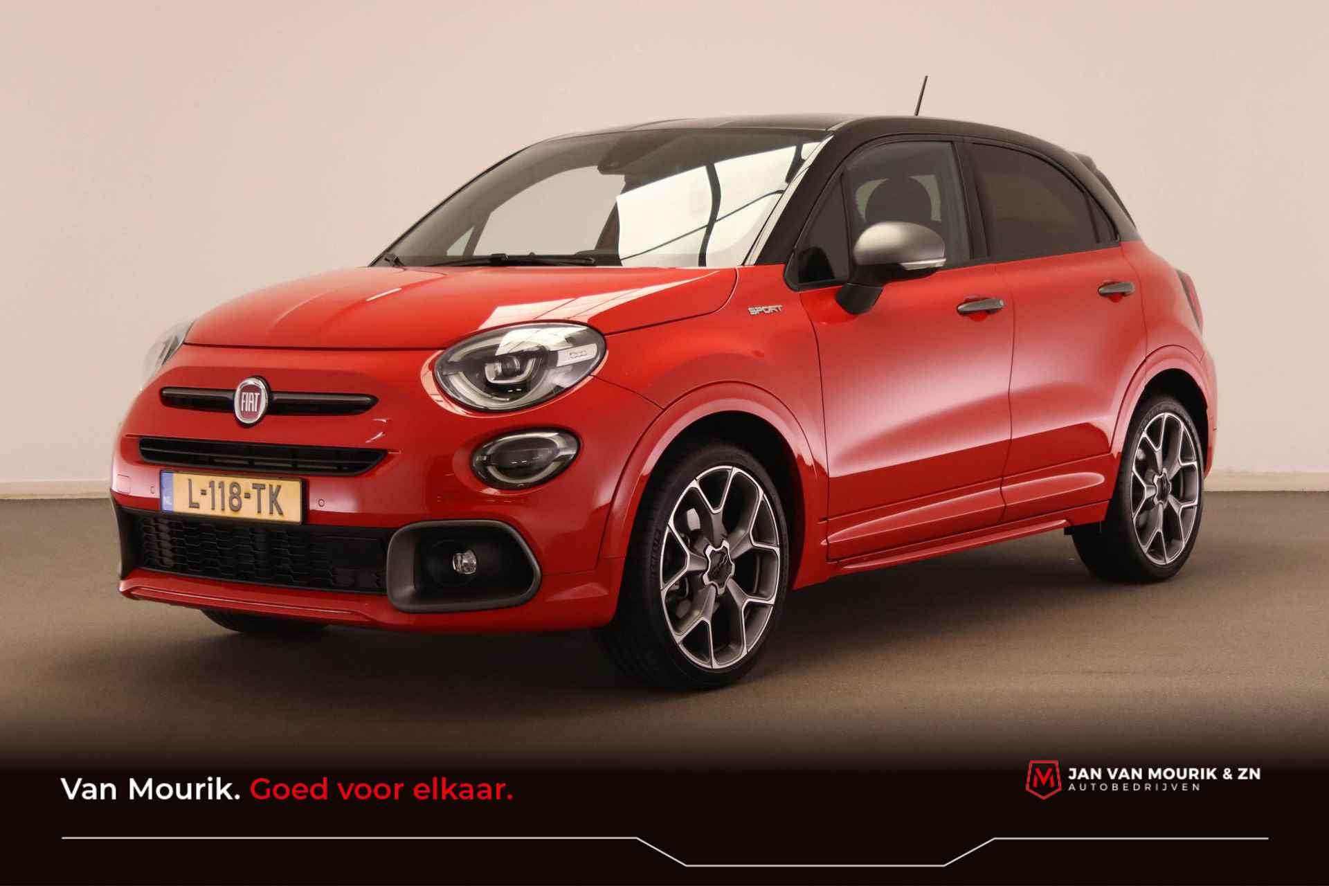 Fiat 500 X 1.3 FireFly Turbo 150 Sport | Trekhaak | Navigatie | Half lederen bekleding | - 1/51