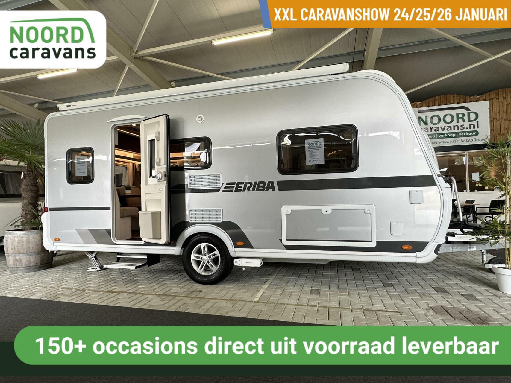 ERIBA NOVA TREND 480 XXL, Cassluifel/Mover/2x bed/RIJKLAAR