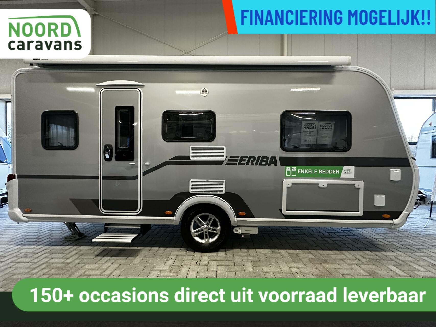 ERIBA NOVA TREND 480, Cassluifel/Mover/2x bed/Voortent