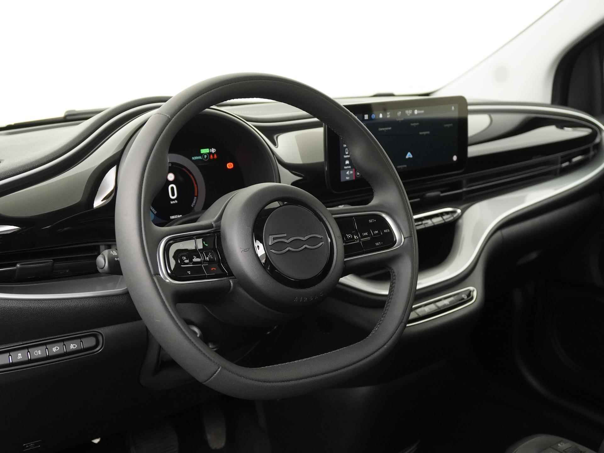 Fiat 500E Icon 42 kWh | Digital Cockpit | Navigatie | Apple Carplay | Zondag Open! - 33/35