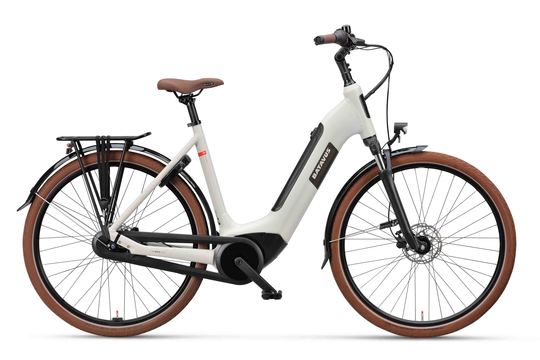 BATAVUS Altura E-go Power BES3 Incl. 500wh Dames Lichtgrijs Mat 51cm 2025