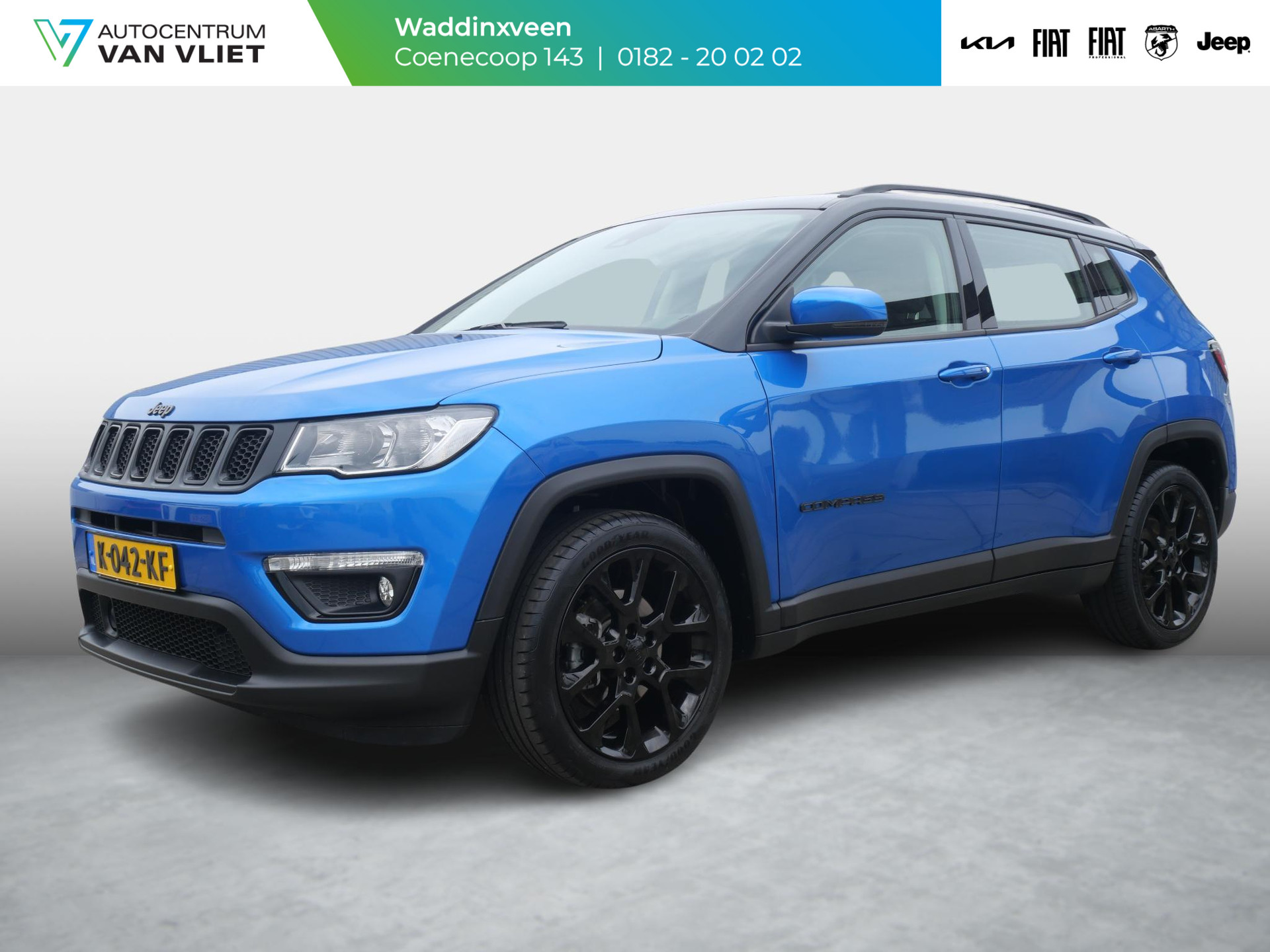 Jeep Compass 1.3T Night Eagle Liberty Edition | Trekhaak | Clima | Navi | Carplay | Camera | PDC | 19"