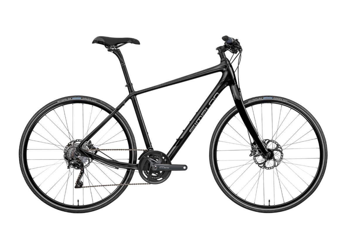 Simplon Silkcarbon trekking Deore30 Disc Heren Carbon black mat 56cm 2024