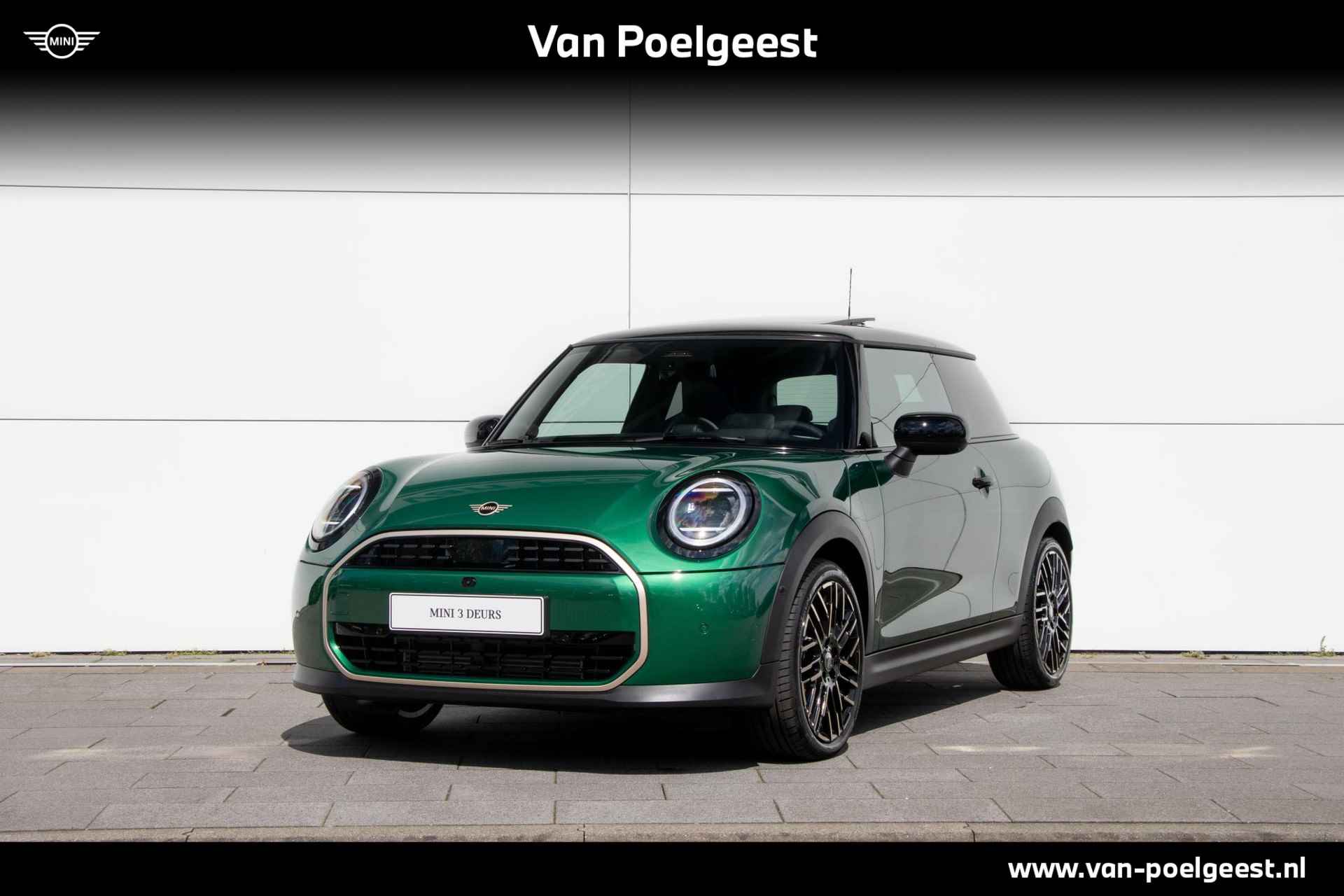 MINI Cooper C | Favoured Trim | Pakket L | Dak en spiegelkappen in Jetblack - 1/31