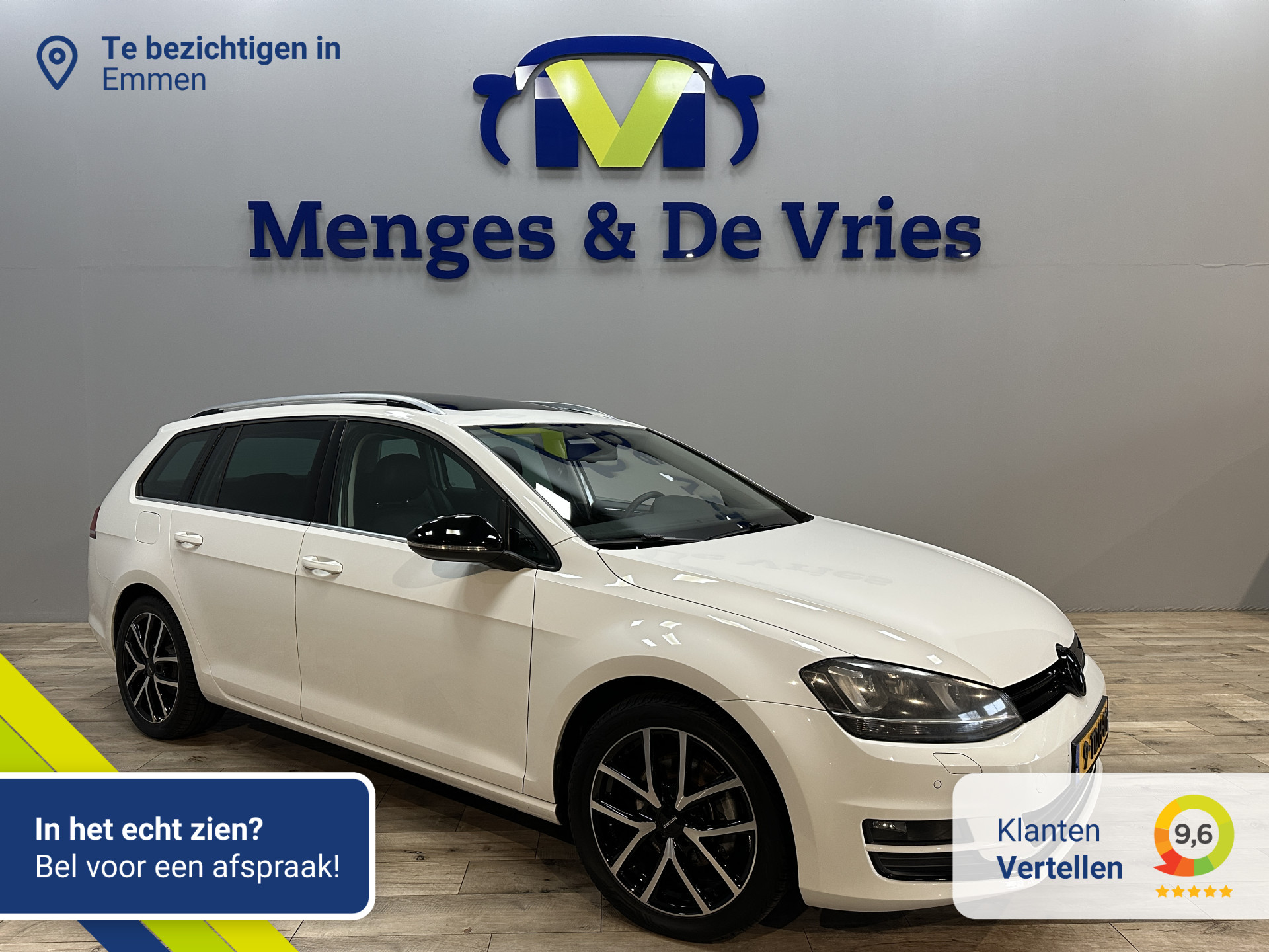 Volkswagen GOLF Variant 1.4 TSI Highline | NAP | Xenon | Airco ECC | Leder | Panoramadak | Stoelverwarming | Ergo Active