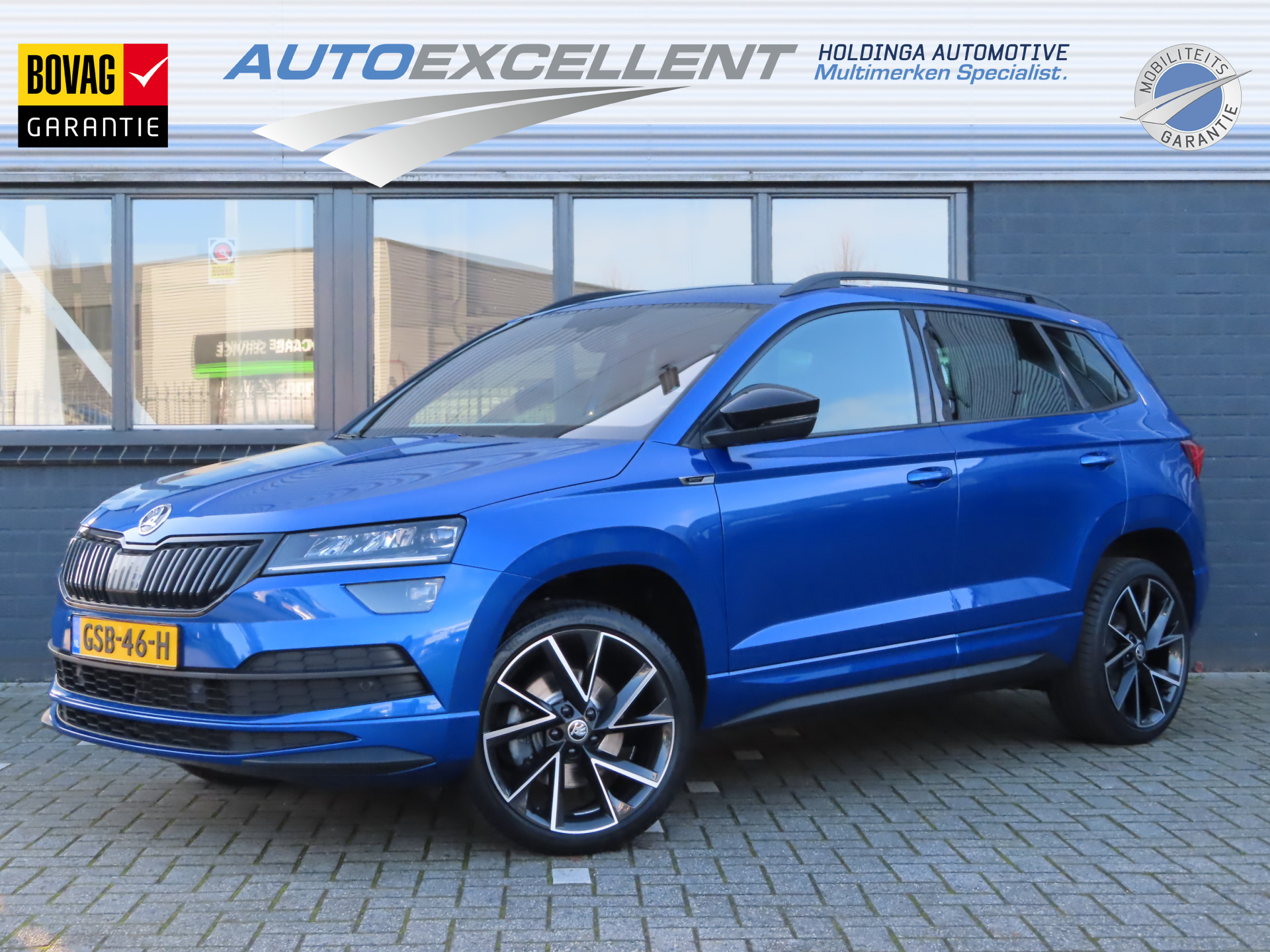 Škoda Karoq 1.5 TSI ACT Sportline Business DSG | trekhaak wegklapbaar | voorstoelen + achterbank verwarmd | adaptive cruise control