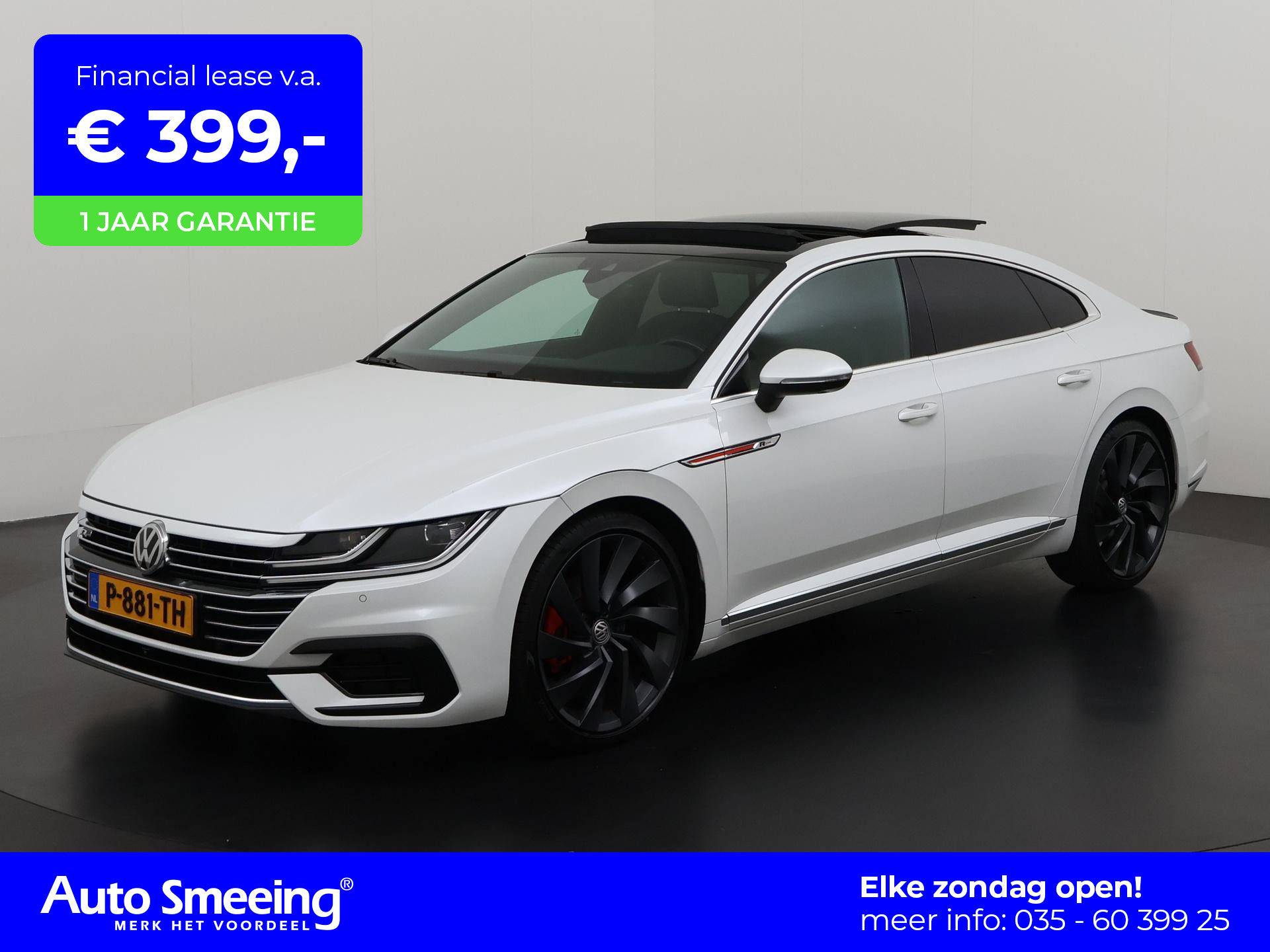 Volkswagen Arteon 2.0 TSI R Line | Panoramadak | Stoelmassage | 360 Camera | 20" | Zondag Open!