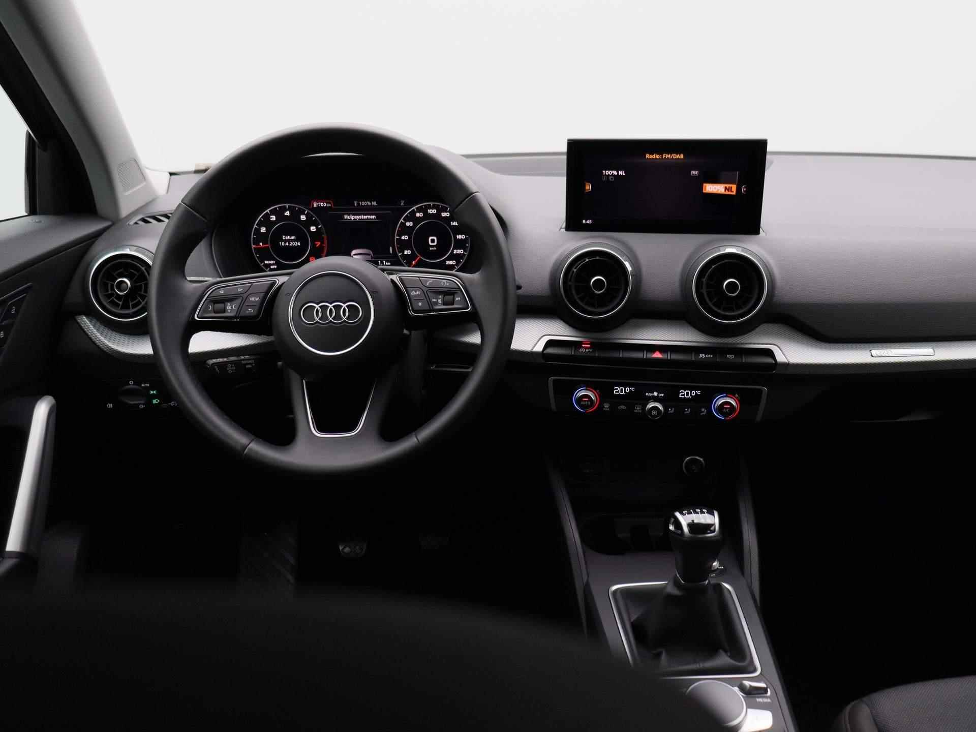 Audi Q2 30 TFSI Pro Line 110 PK | LED Koplampen | Apple Carplay/Android Auto | Virtual Cockpit | Climate Control | Cruise Control | Parkeersensoren | Lichtmetalen velgen | Fabrieksgarantie | - 7/37