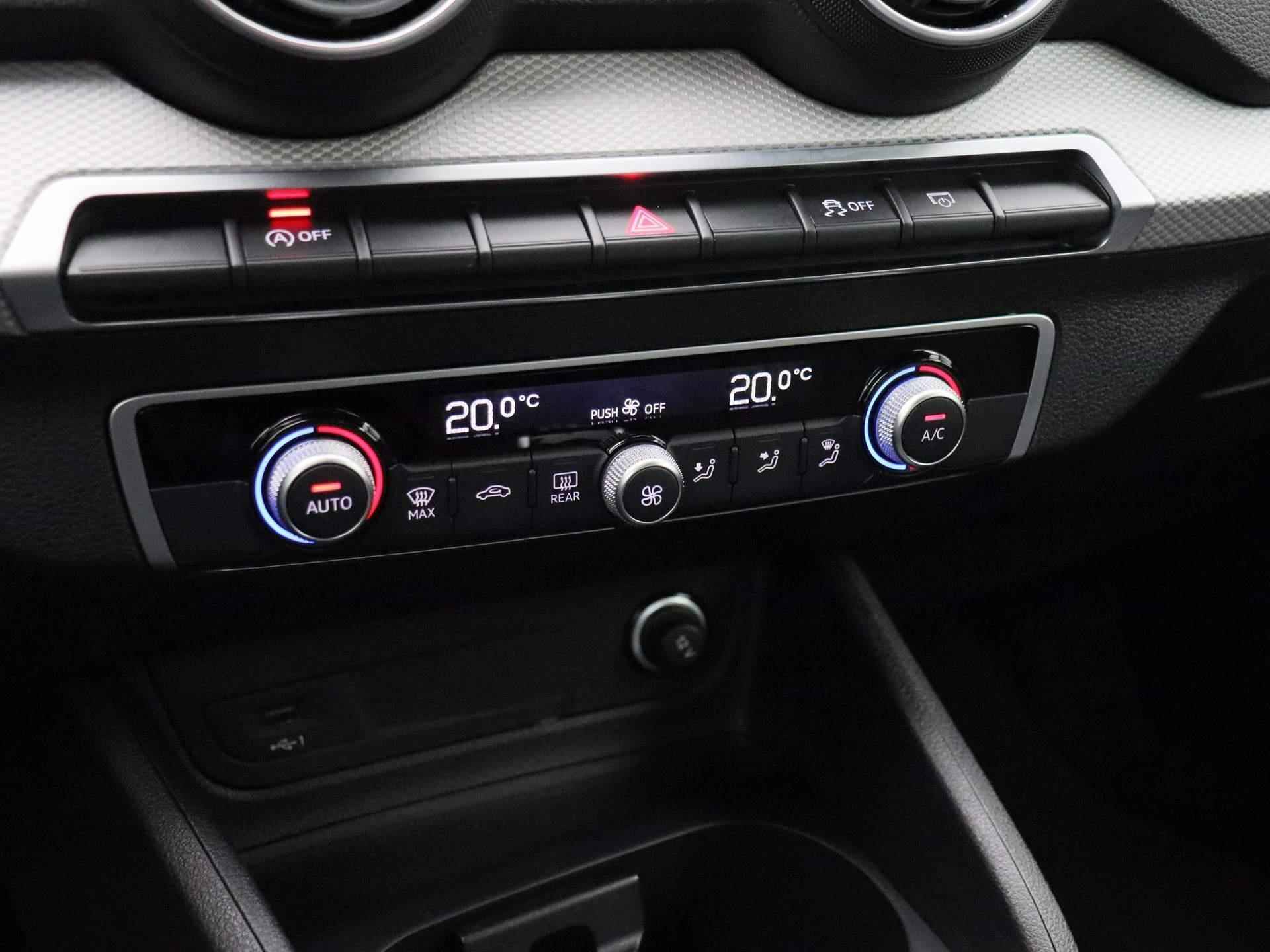 Audi Q2 30 TFSI Pro Line 110 PK | LED Koplampen | Apple Carplay/Android Auto | Virtual Cockpit | Climate Control | Cruise Control | Parkeersensoren | Lichtmetalen velgen | Fabrieksgarantie | - 18/37