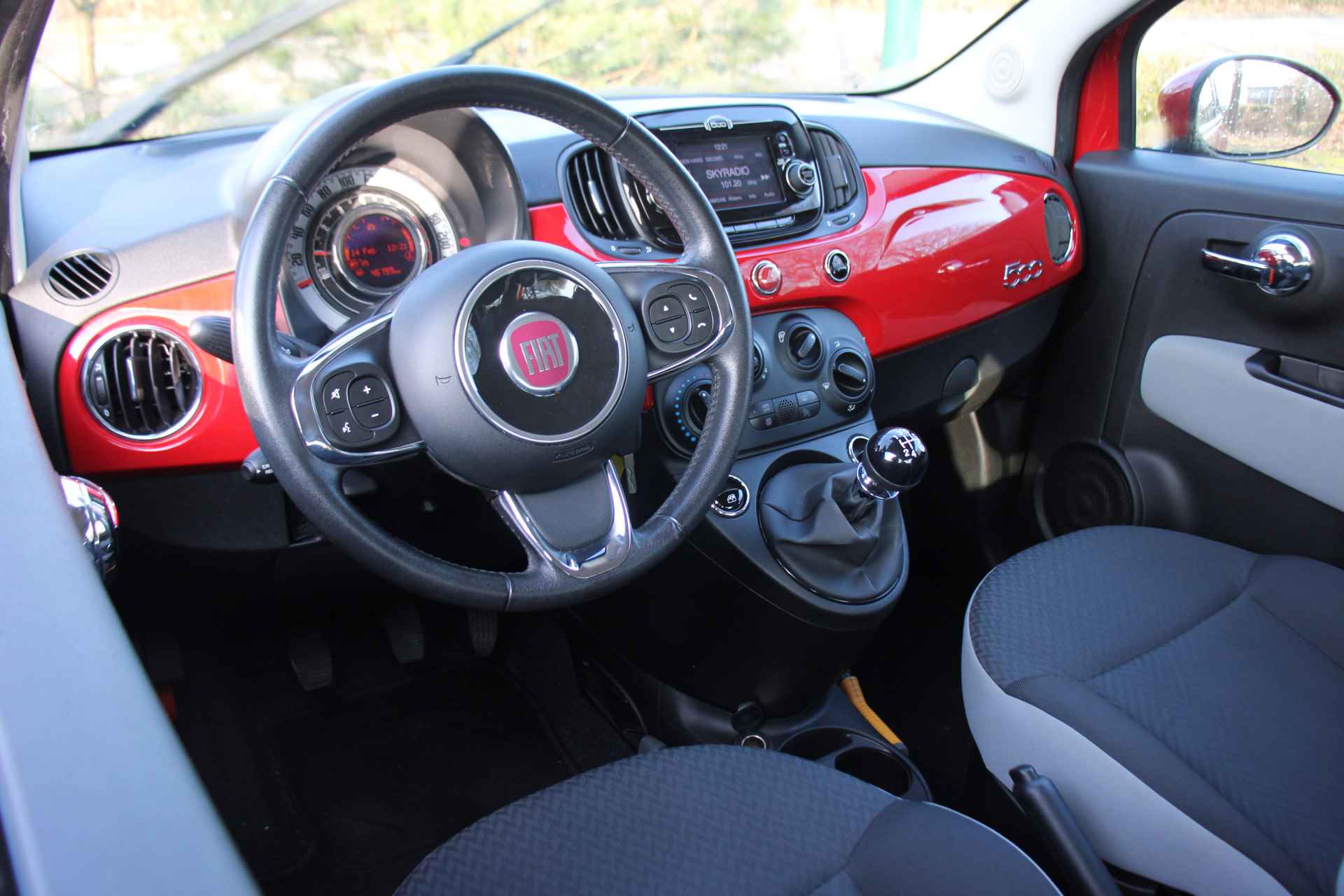 Fiat 500 0.9 TwinAir Turbo Popstar | NL-AUTO! | DEALER OH | CLIMA | CRUISE | HALF-LEDER | BLUETOOTH | ELEKT. RAMEN + SPIEGELS | 15" LM.VE - 4/32