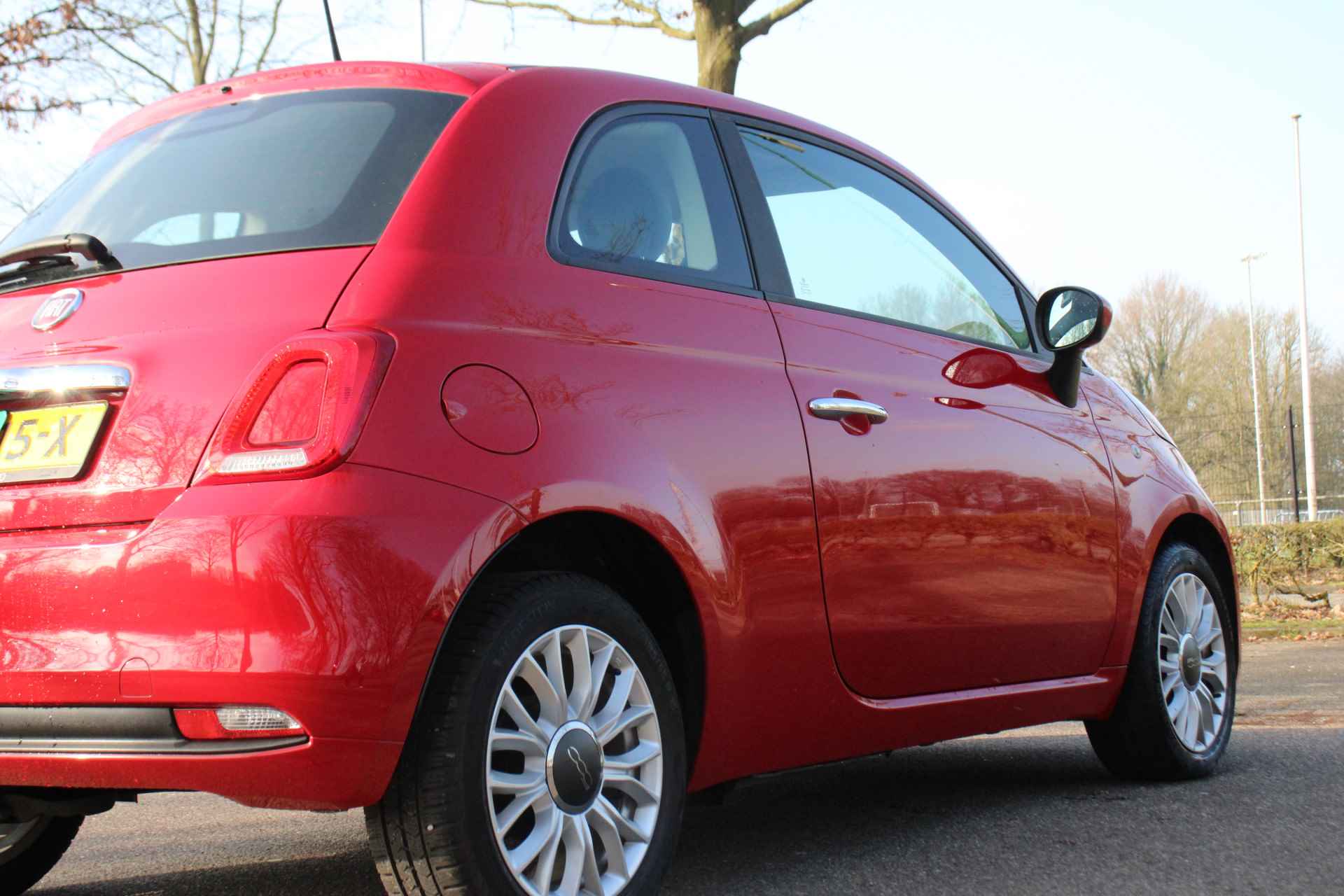 Fiat 500 0.9 TwinAir Turbo Popstar | NL-AUTO! | DEALER OH | CLIMA | CRUISE | HALF-LEDER | BLUETOOTH | ELEKT. RAMEN + SPIEGELS | 15" LM.VE - 32/32