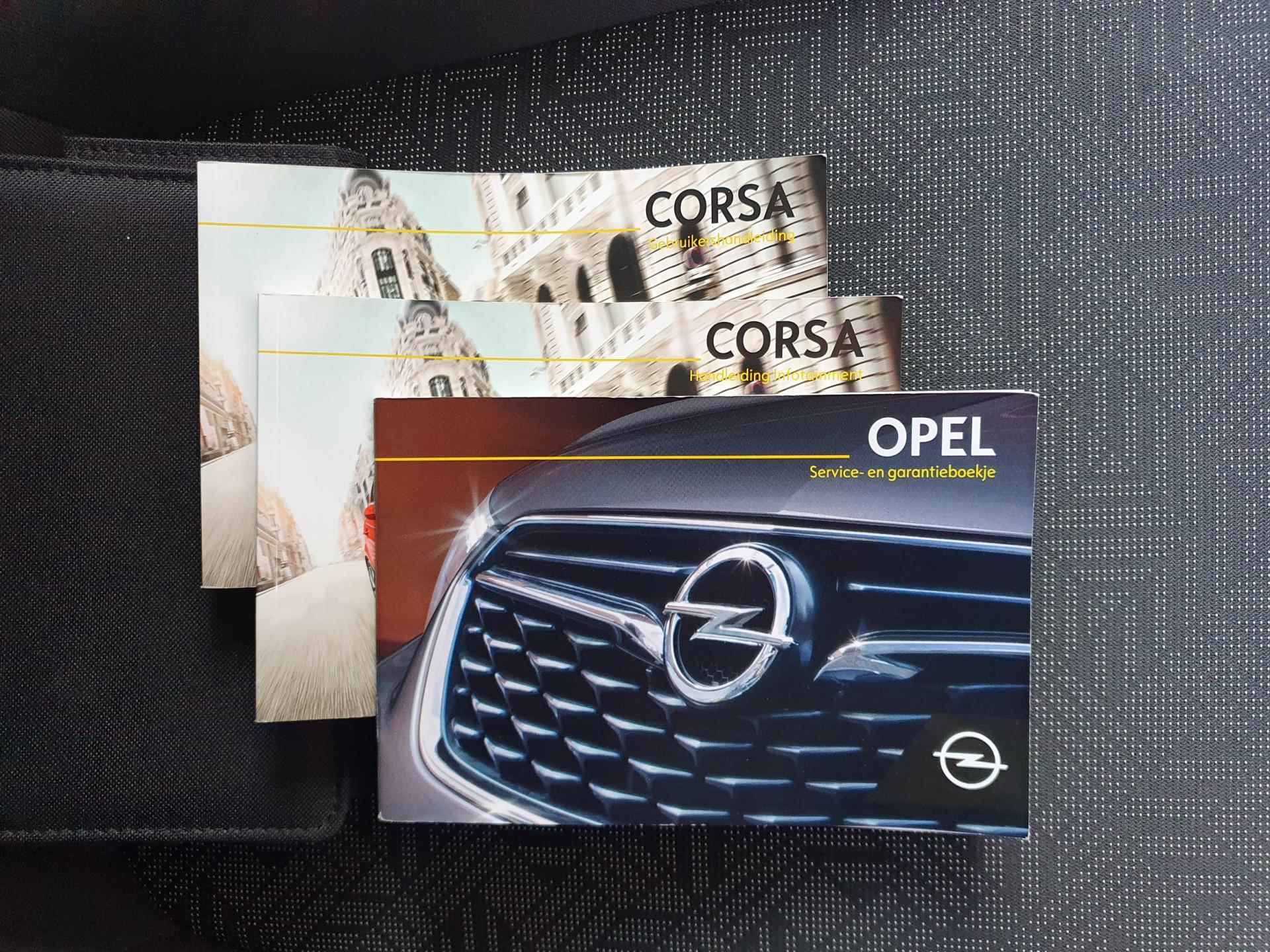 Opel Corsa 1.4 Favourite 90PK 5drs airco, cruise, navi, pdc, lmv, bluetooth, carplay RIJKLAAR - 9/19