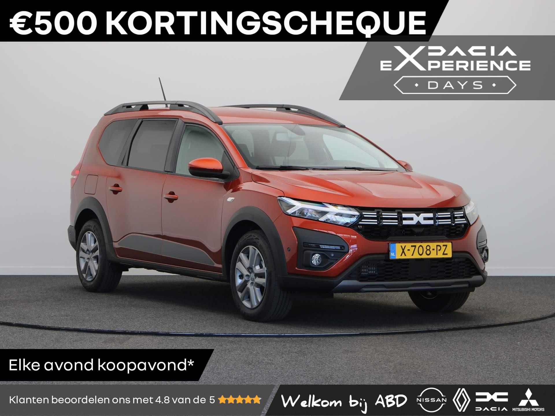 Dacia Jogger TCe 100pk Bi-Fuel Expression 7p. | Dacia Experience Days | Achteruitrijcamera | Navigatie | Keyless entry/start | Cruise control |