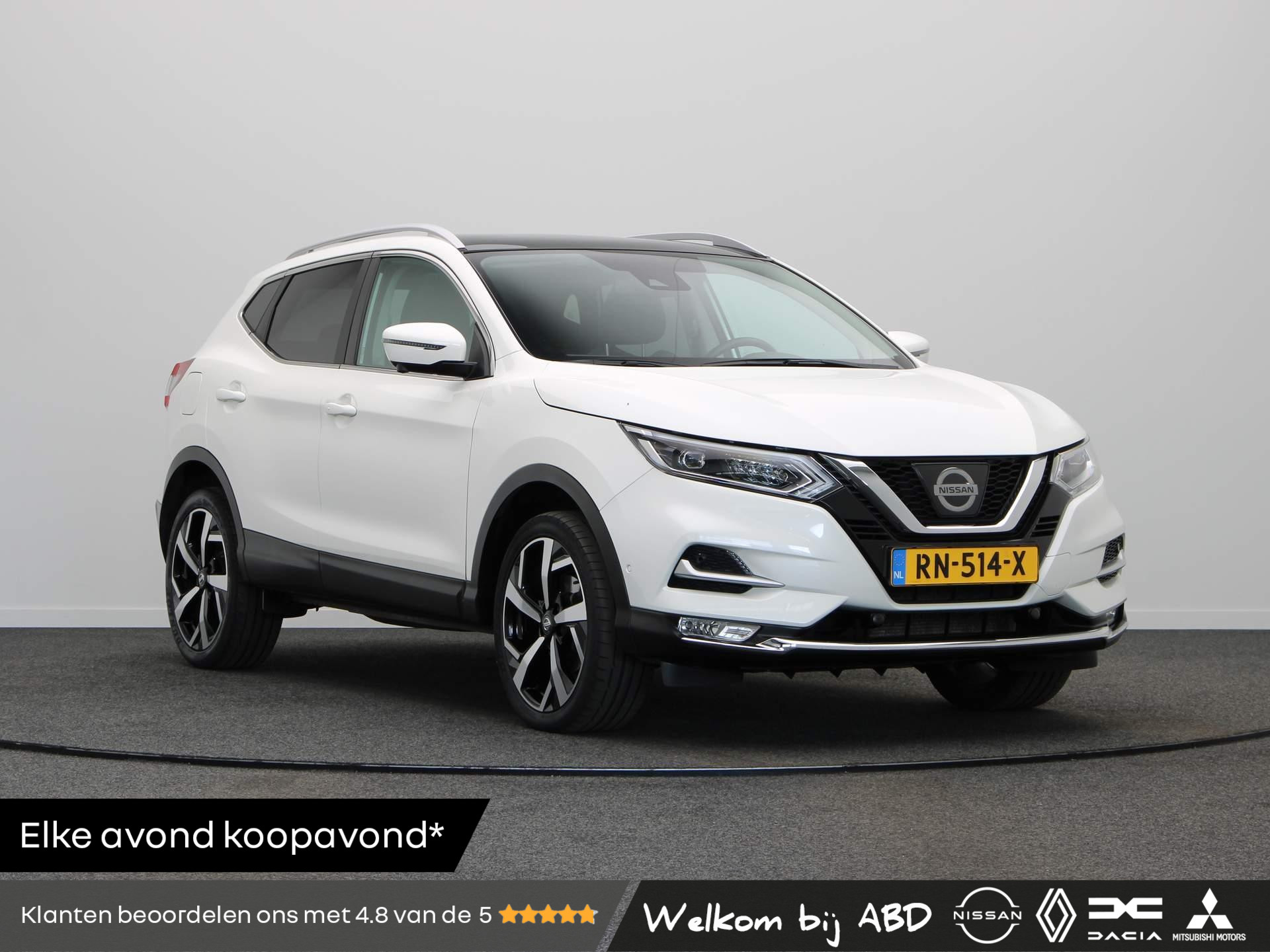 Nissan Qashqai 116pk Tekna | 1e eigenaar! | ABD onderhouden! | Voorruit verwarming | stoel verwarming | Panorama dak | Cruise control | Navigatie | Climate control |