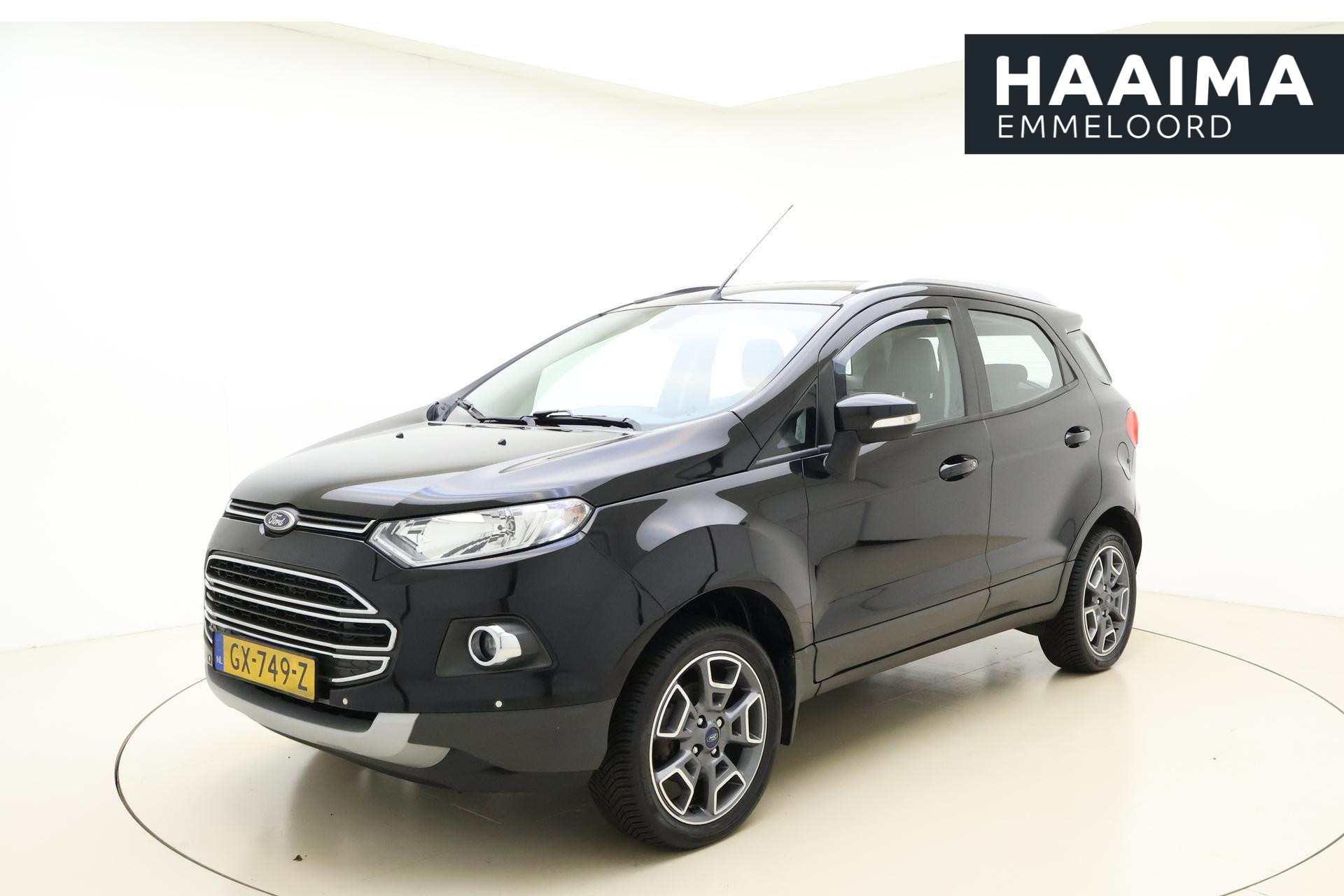 Ford EcoSport 1.0 EcoBoost Titanium | Trekhaak | Lederen bekleding | Climate Control | Parkeersensoren | Keyless Entry/Start | Start/stop | Licht metalen velgen |