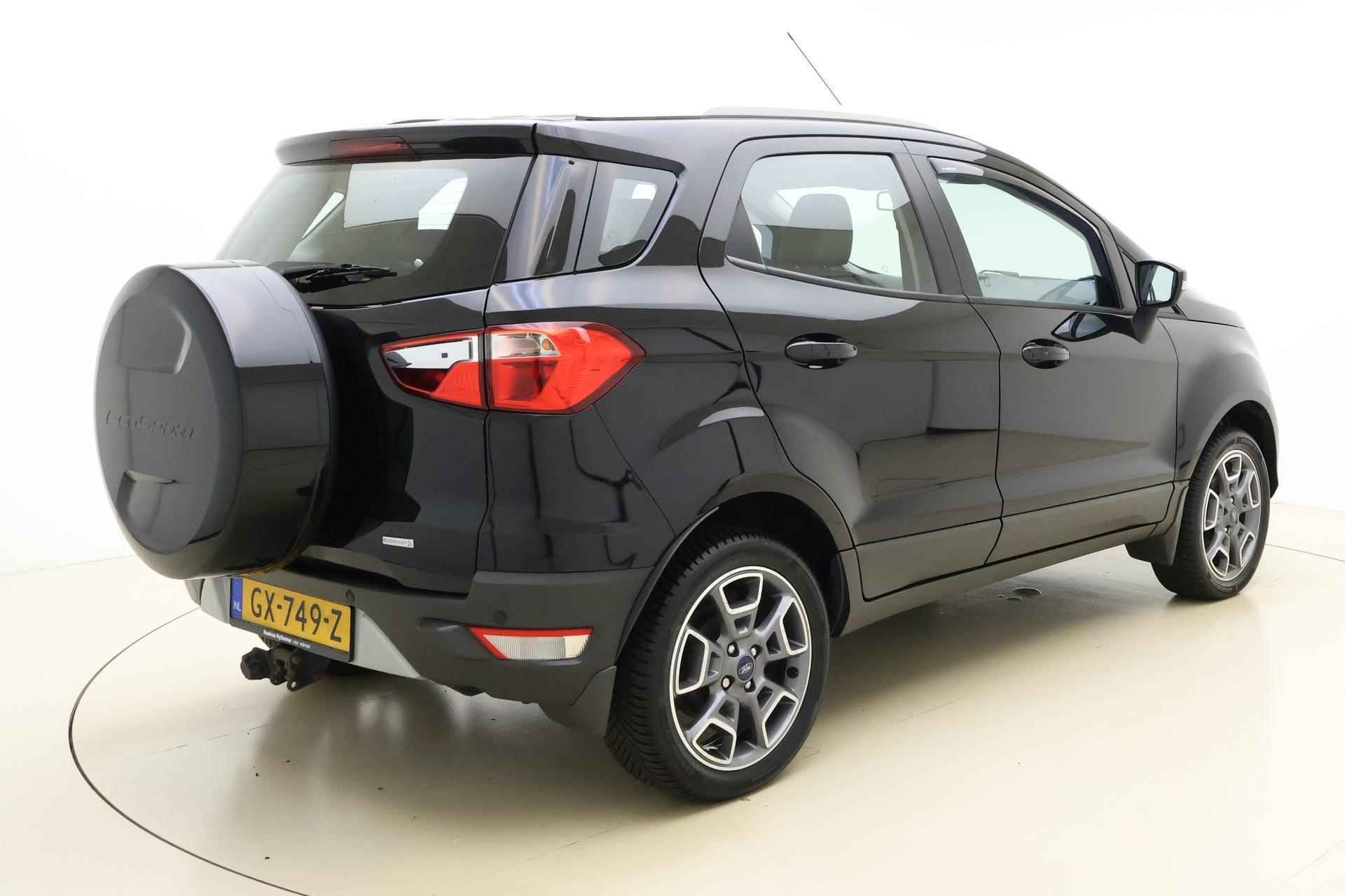 Ford EcoSport 1.0 EcoBoost Titanium | Trekhaak | Lederen bekleding | Climate Control | Parkeersensoren | Keyless Entry/Start | Start/stop | Licht metalen velgen | - 2/30