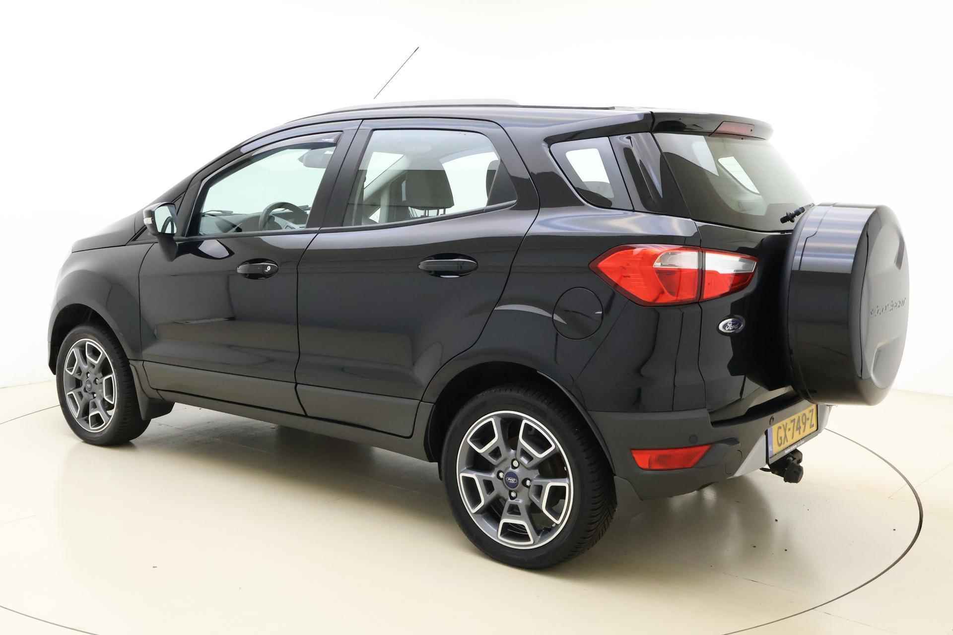 Ford EcoSport 1.0 EcoBoost Titanium | Trekhaak | Lederen bekleding | Climate Control | Parkeersensoren | Keyless Entry/Start | Start/stop | Licht metalen velgen | - 4/30