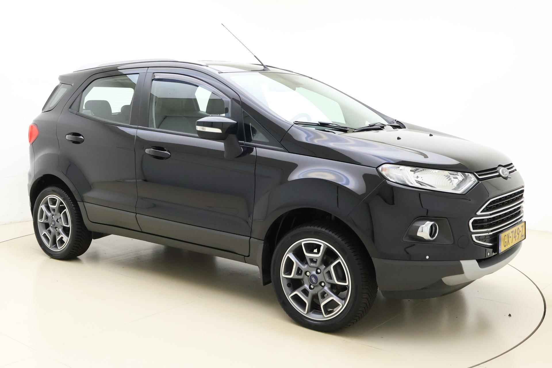 Ford EcoSport 1.0 EcoBoost Titanium | Trekhaak | Lederen bekleding | Climate Control | Parkeersensoren | Keyless Entry/Start | Start/stop | Licht metalen velgen | - 8/30