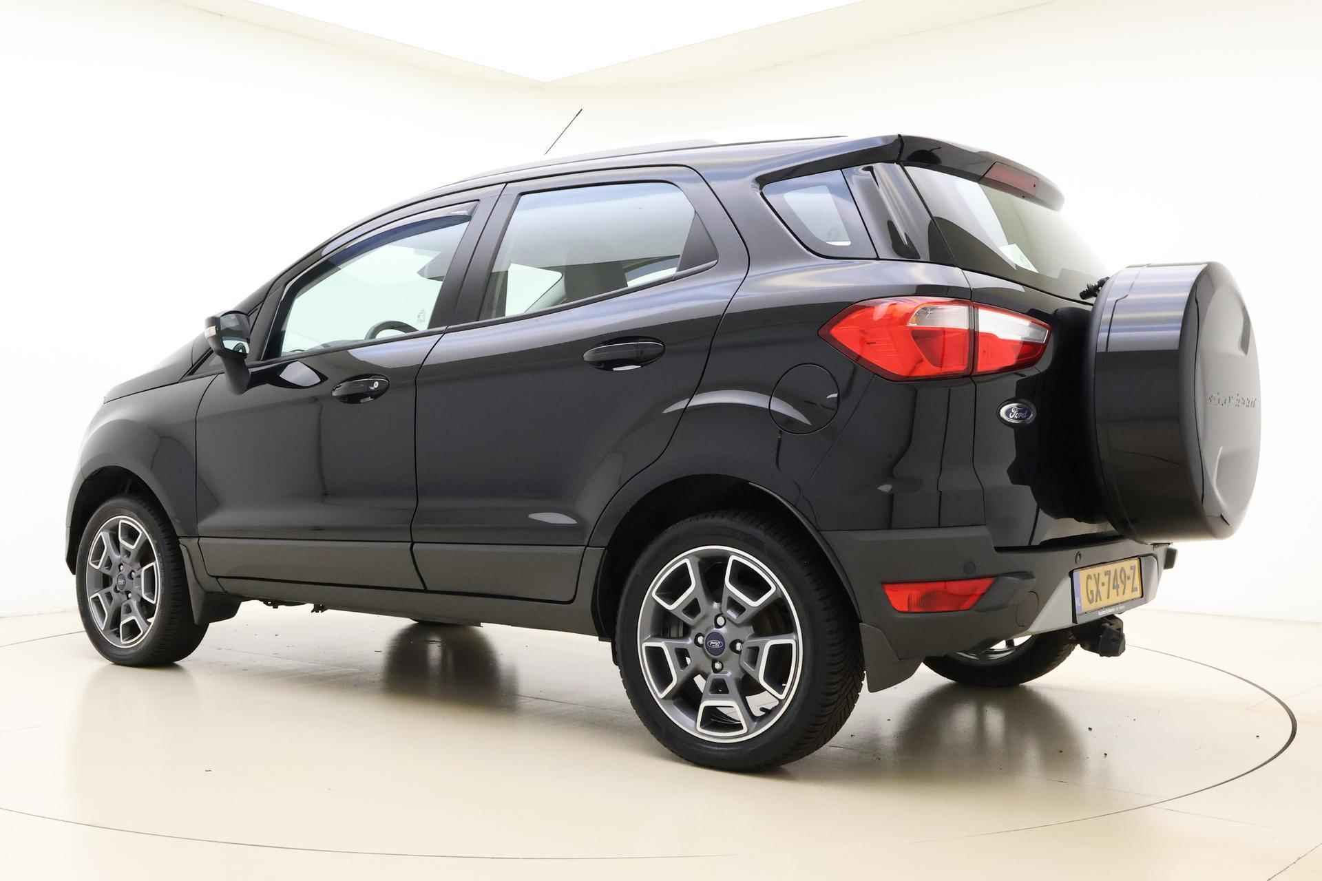 Ford EcoSport 1.0 EcoBoost Titanium | Trekhaak | Lederen bekleding | Climate Control | Parkeersensoren | Keyless Entry/Start | Start/stop | Licht metalen velgen | - 12/30