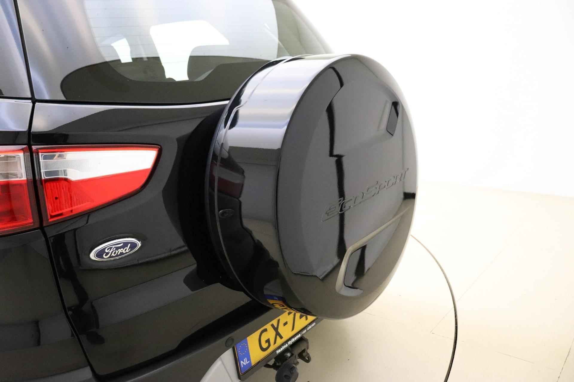 Ford EcoSport 1.0 EcoBoost Titanium | Trekhaak | Lederen bekleding | Climate Control | Parkeersensoren | Keyless Entry/Start | Start/stop | Licht metalen velgen | - 14/30