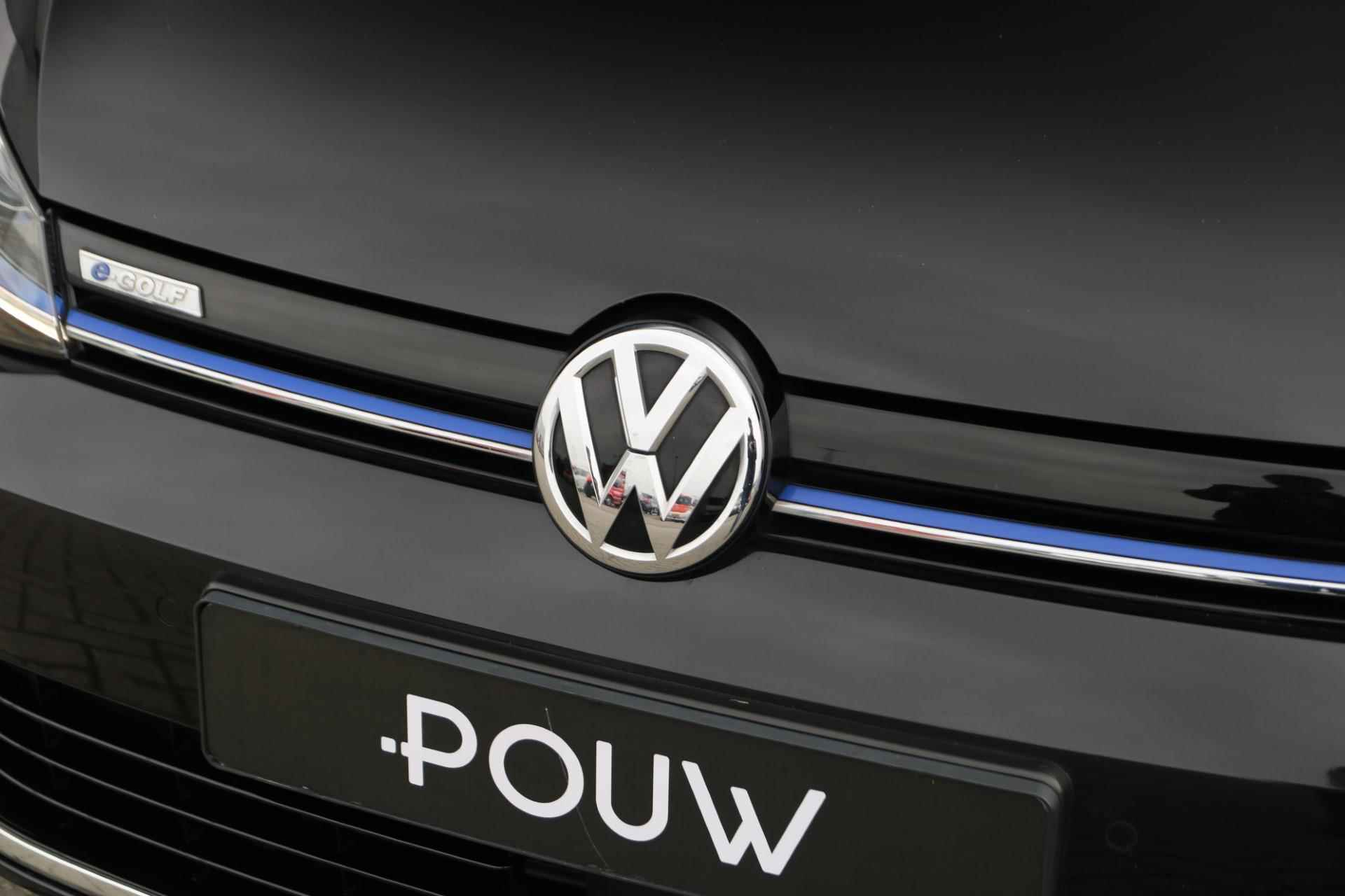 Volkswagen e-Golf 136pk E-DITION | Navigatie | Verwarmbare Voorruit | Active Info Display - 29/46