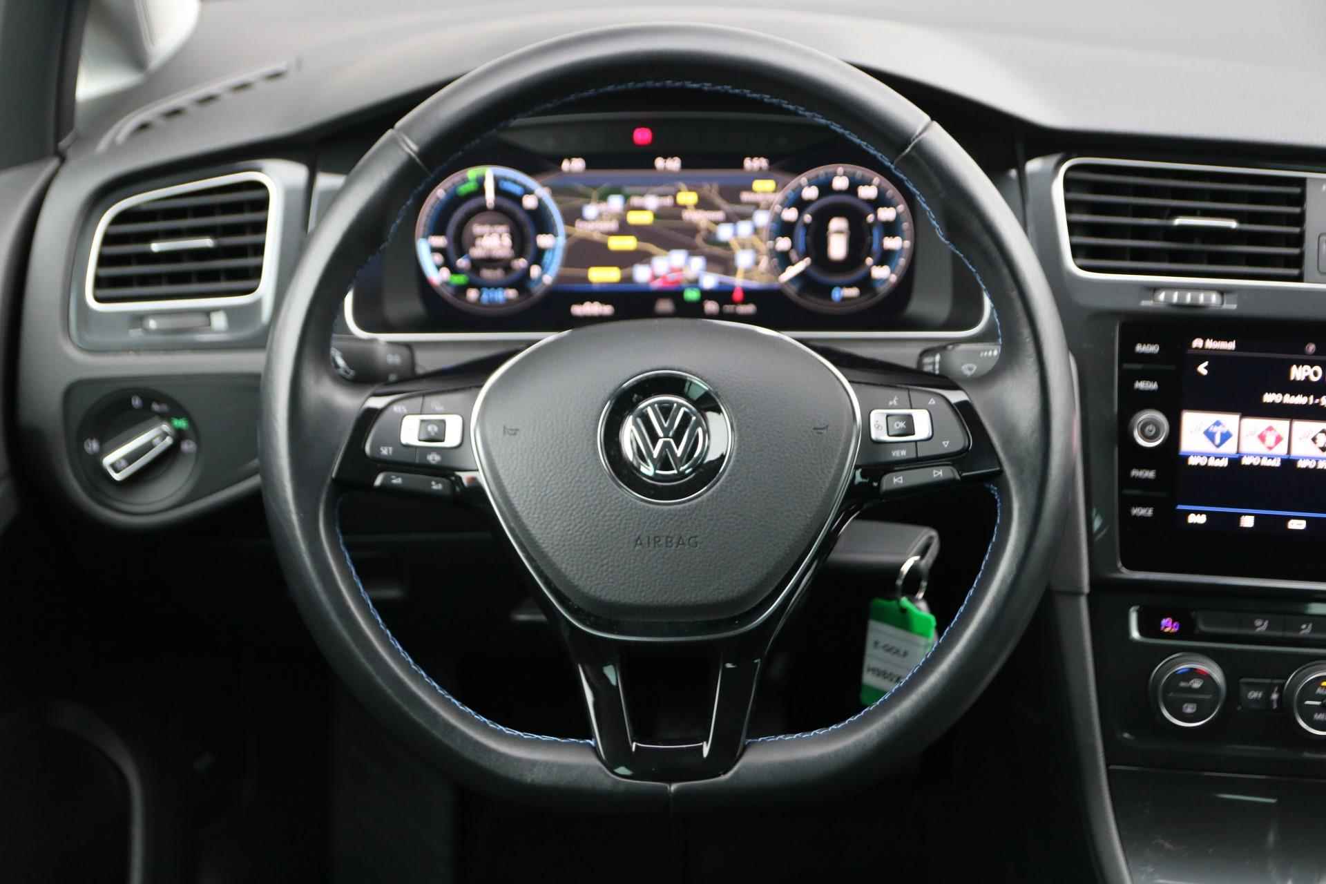 Volkswagen e-Golf 136pk E-DITION | Navigatie | Verwarmbare Voorruit | Active Info Display - 37/46