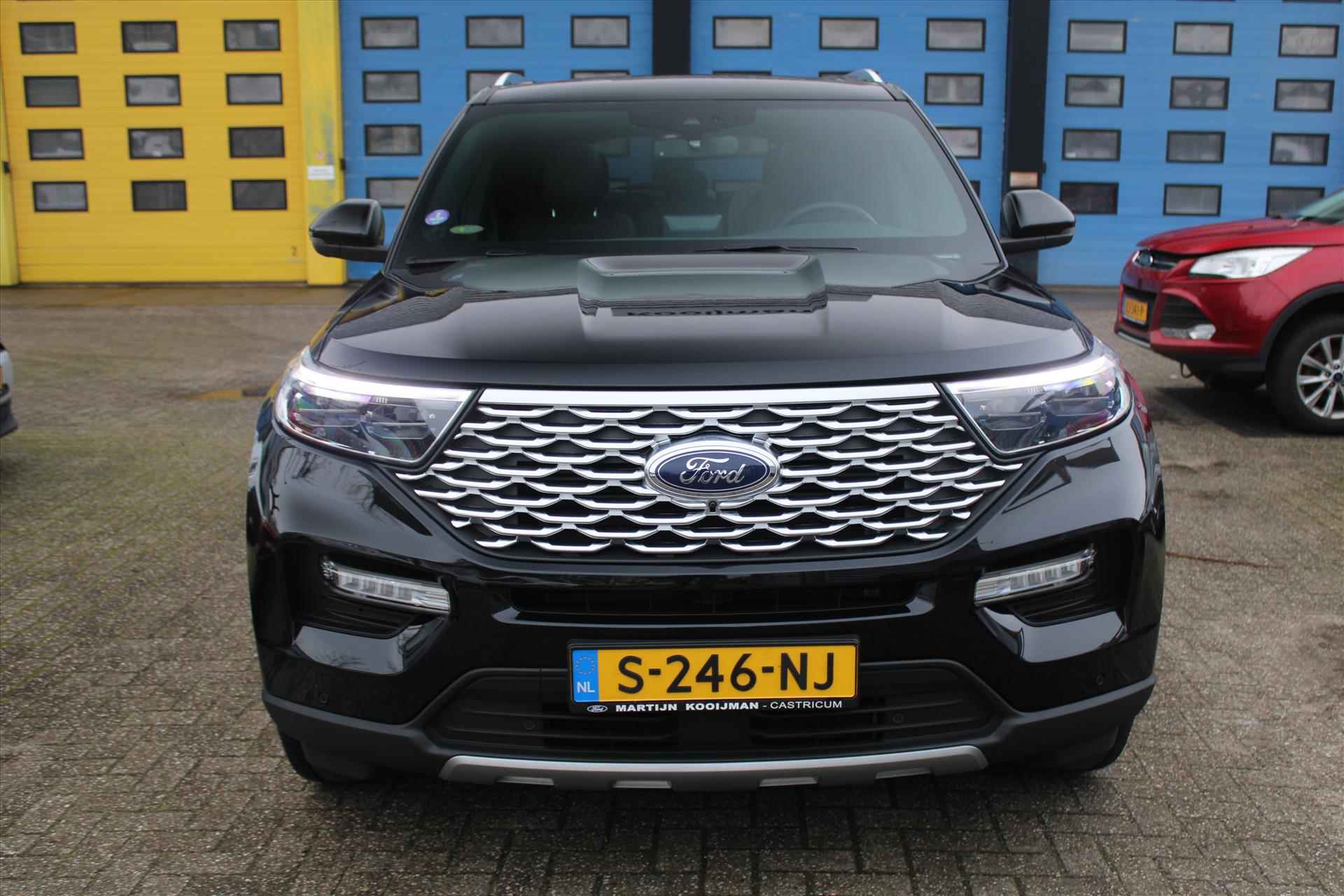 FORD Explorer 3.0 V6 EcoBoost PHEV 457pk Aut Platinum, Trekhaak, Verlengde garantie 2/2027! - 3/41