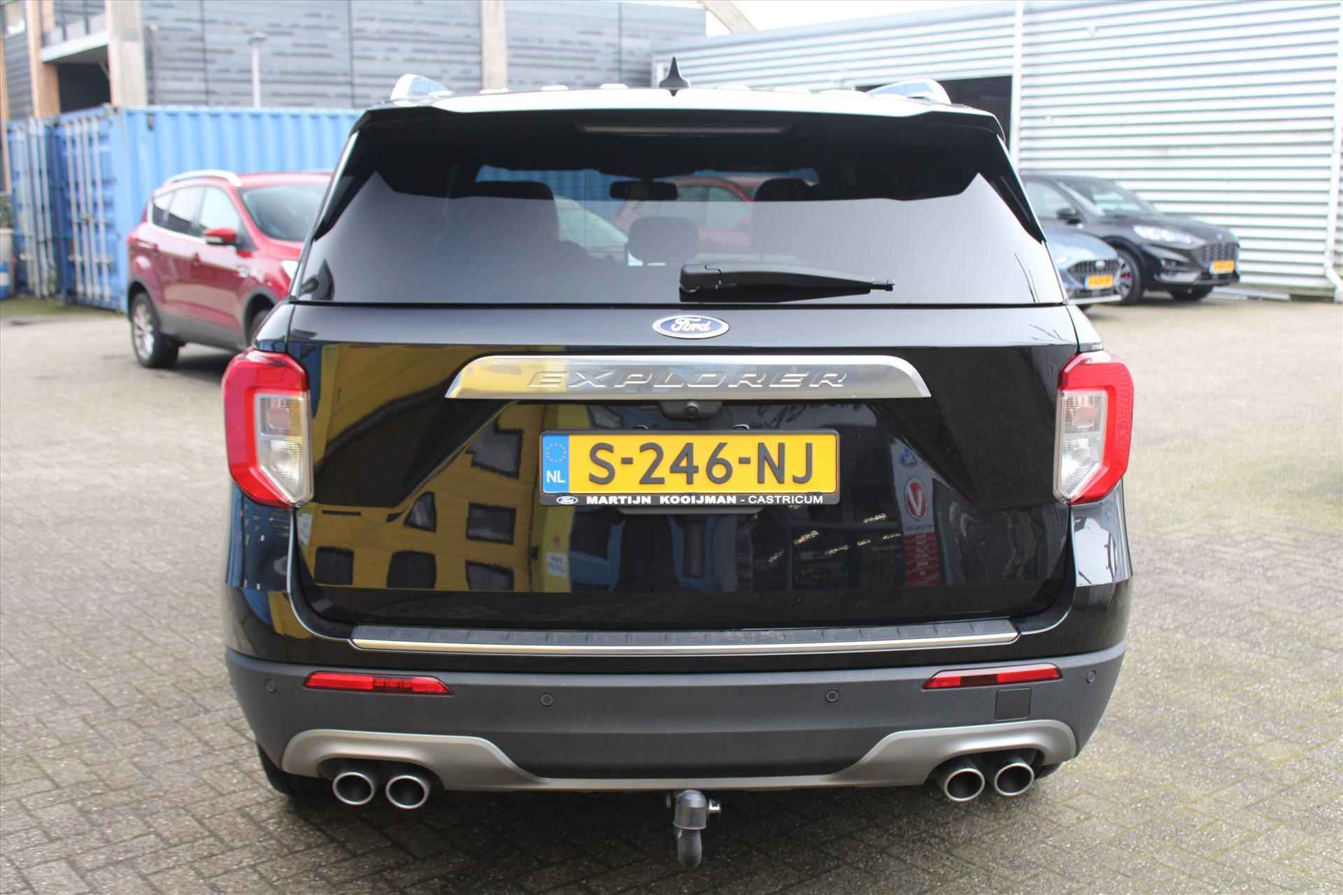 FORD Explorer 3.0 V6 EcoBoost PHEV 457pk Aut Platinum, Trekhaak, Verlengde garantie 2/2027! - 4/41