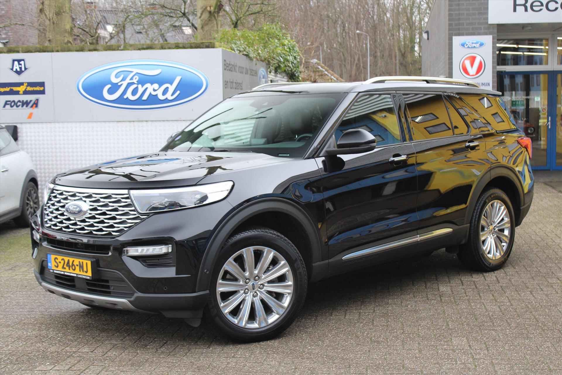 FORD Explorer 3.0 V6 EcoBoost PHEV 457pk Aut Platinum, Trekhaak, Verlengde garantie 2/2027! - 5/41