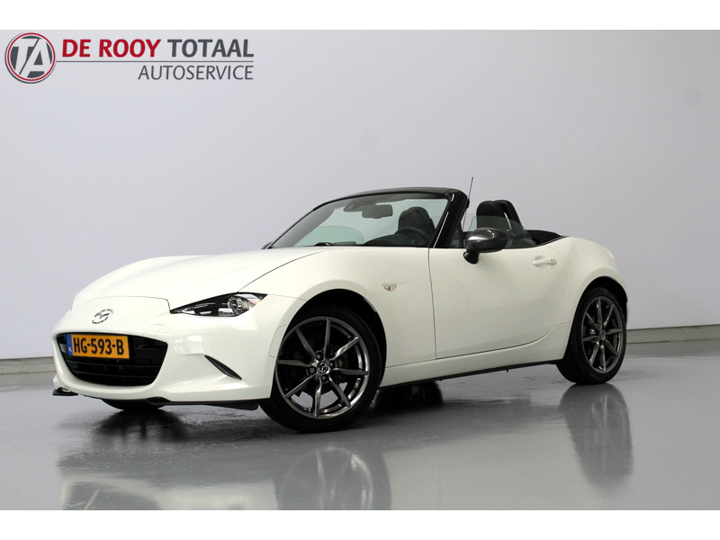 Mazda MX-5 1.5 SkyActiv-G 131 GT-M 131PK, LEER | NAVIGATIE | LED | VERWARMDE STOELEN | CAMERA | CARPLAY | CRUISE CONTROLE