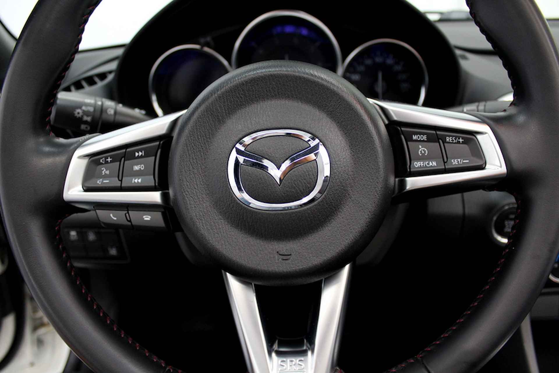 Mazda MX-5 1.5 SkyActiv-G 131 GT-M 131PK, LEER | NAVIGATIE | LED | VERWARMDE STOELEN | CAMERA | CARPLAY | CRUISE CONTROLE - 37/46