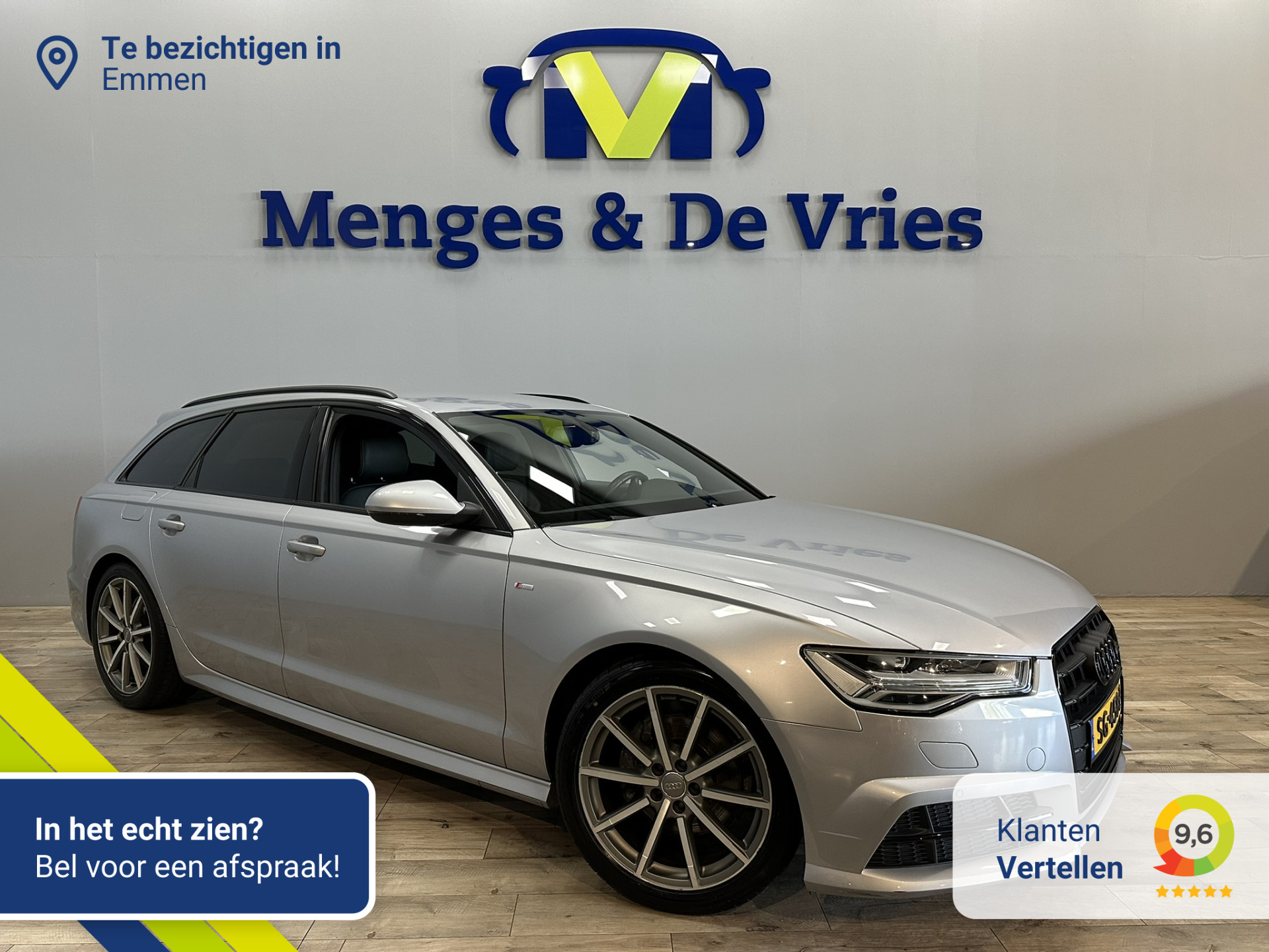 Audi A6 Avant 1.8 TFSI ultra Advance Sport 3x S Line | Airco ECC | LED | Navigatie | Cruise Control | Stoelverwarming | Apple Carplay | Isofix | NAP |