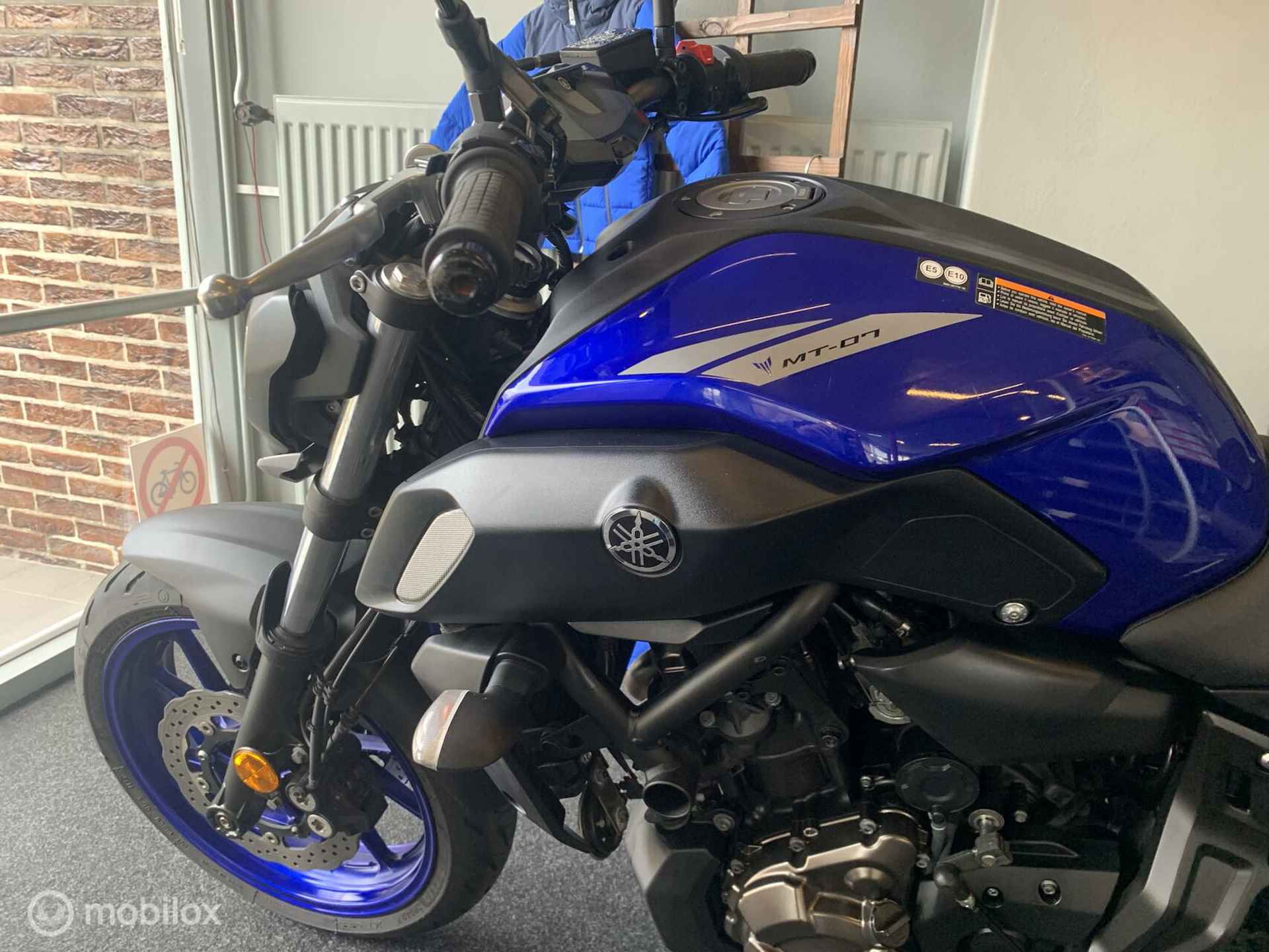 Yamaha MT-07 ABS - Blauw - 10/15