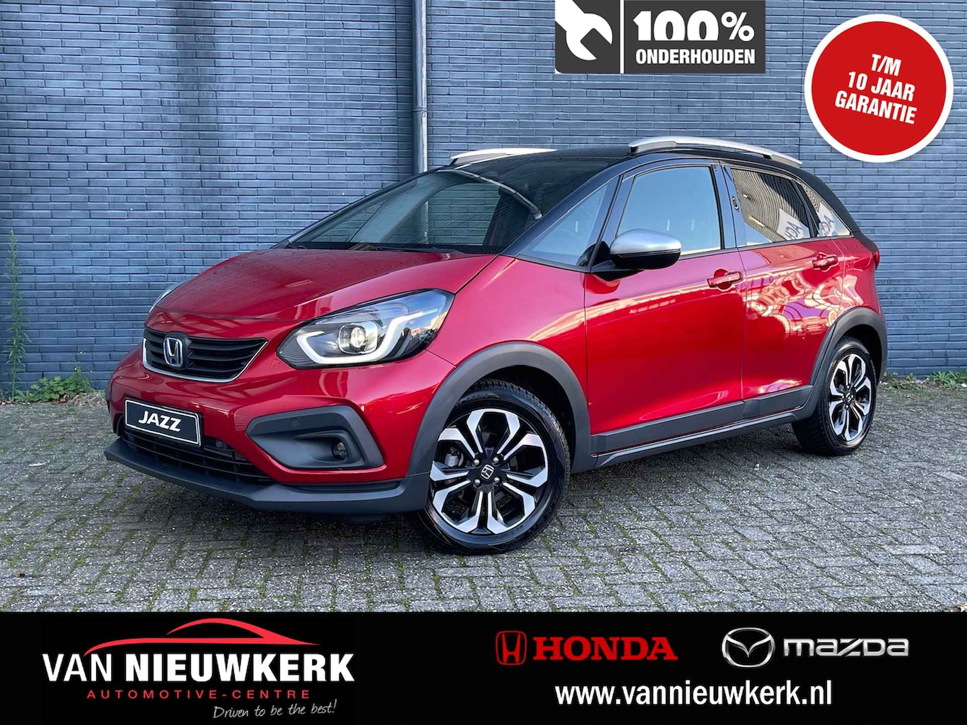 HONDA Jazz 1.5 i-MMD 109pk Hybrid Automaat Crosstar | Navigatie & Carplay | All Season Banden | Adaptieve Cruisecontrol | Keyless Entry | LED | Parkeercamera | - 1/31