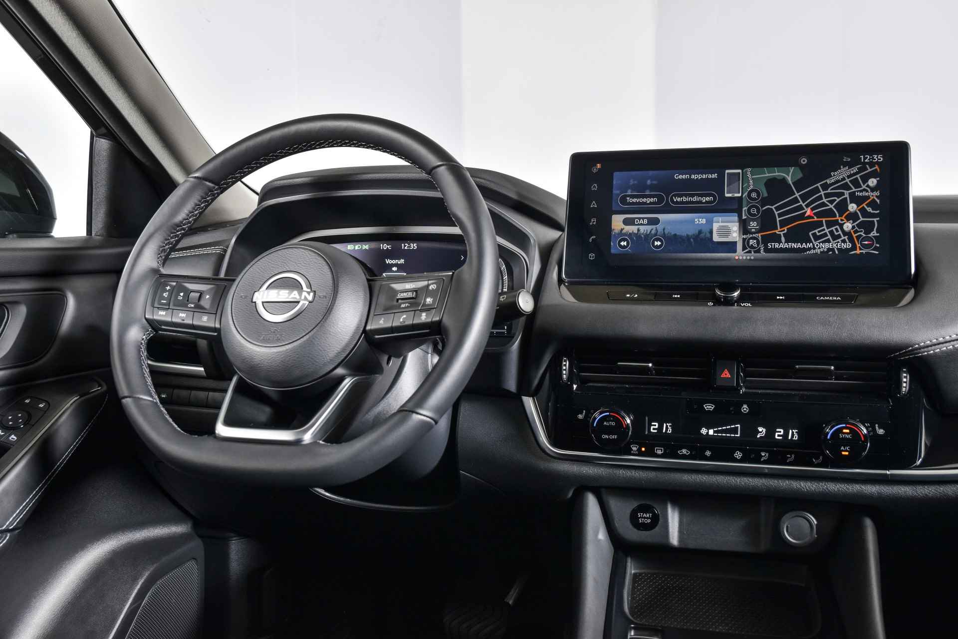 Nissan QASHQAI 1.5 e-Power 190 PK N-Connecta - Automaat | Pano | Dig. Cockpit | Adapt. Cruise | Stoel-+stuurverw. | 360 Camera | PDC | NAV+App. Connect | ECC | LM 18" | 0800 - 39/56