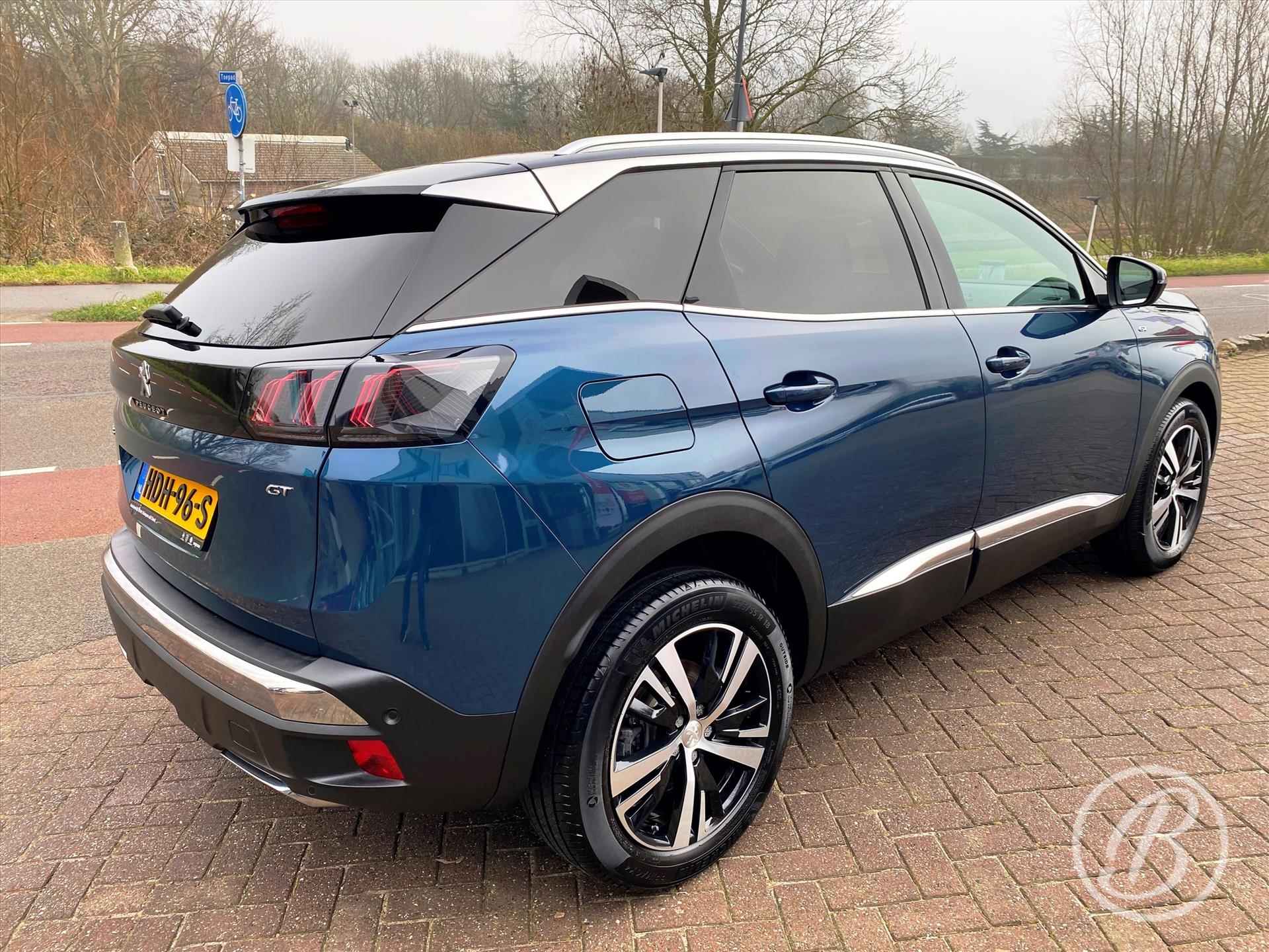 PEUGEOT 3008 1.2 Turbo 130pk EAT8 Automaat GT | keyless, adaptive cruise, lane keeping system, dodehoekdetectie, 18 inch velgen, camera, verw voorstoelen,navigatie - 5/62