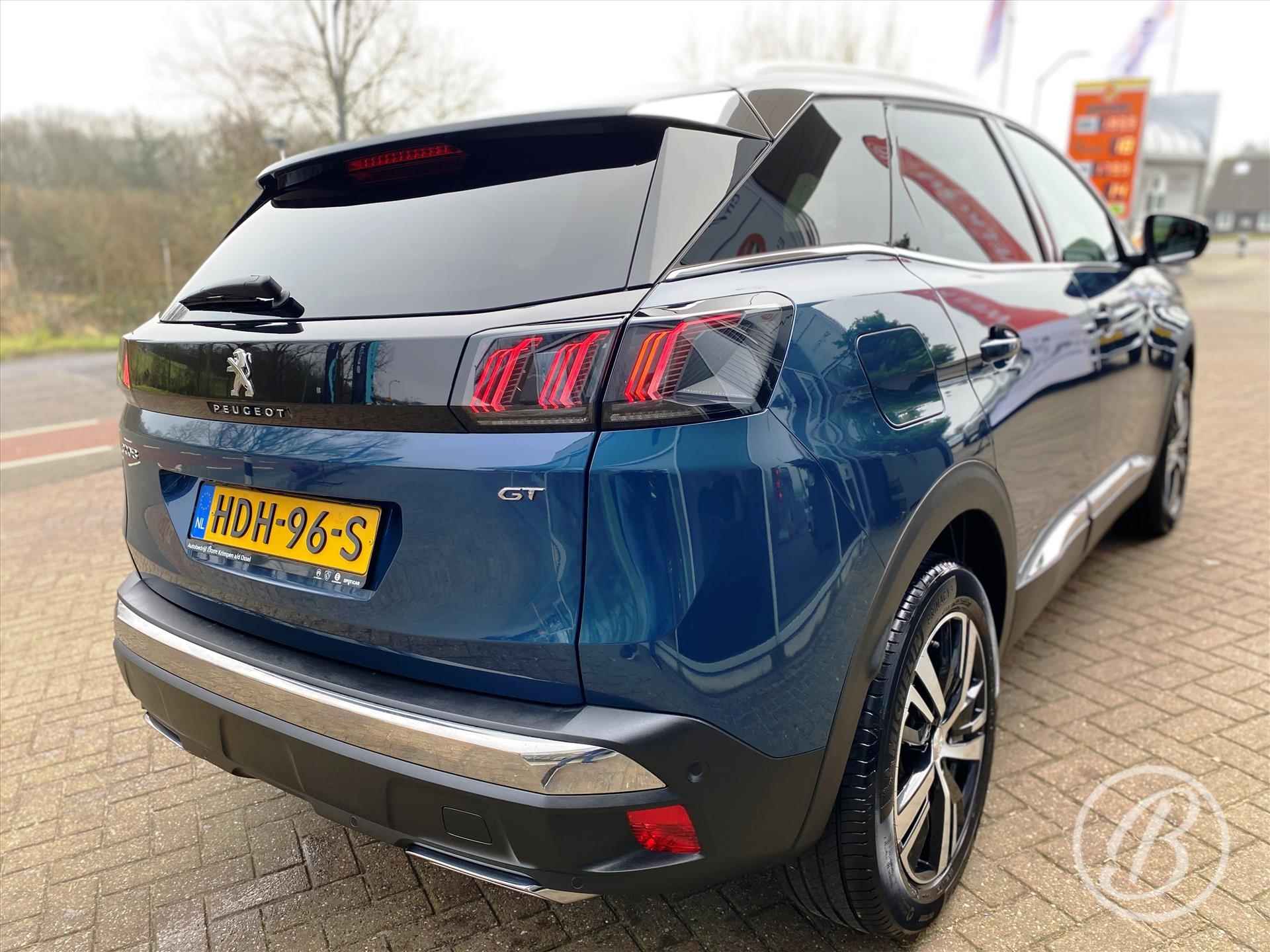 PEUGEOT 3008 1.2 Turbo 130pk EAT8 Automaat GT | keyless, adaptive cruise, lane keeping system, dodehoekdetectie, 18 inch velgen, camera, verw voorstoelen,navigatie - 29/62