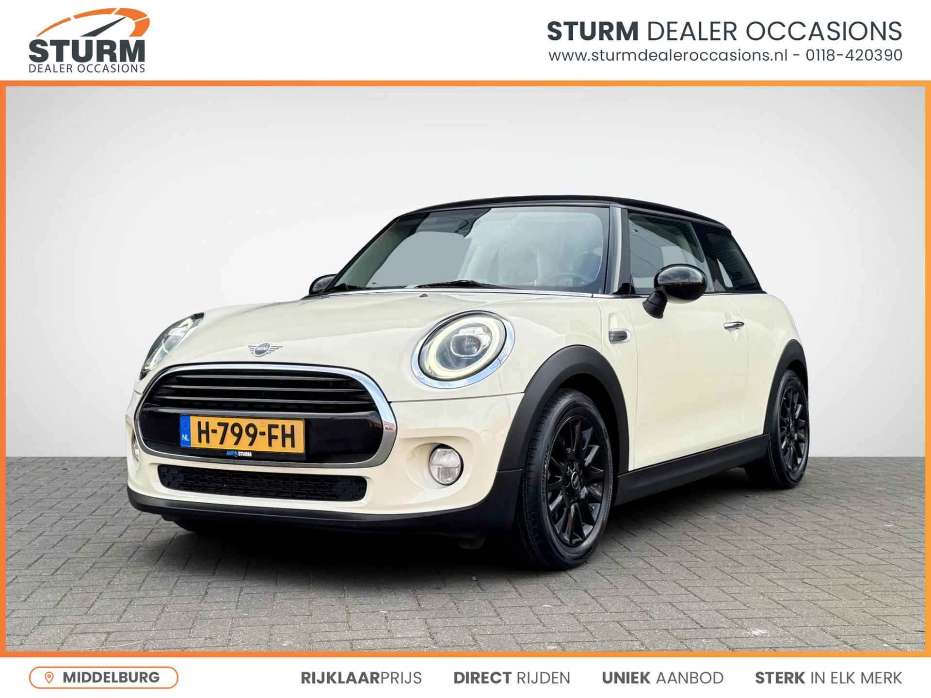 Mini Mini 1.5 Cooper Pepper | Navigatie Full-Map | Cruise Control | Park. Sensor | LED Koplampen | Keyless Entry | Airco | Bluetooth Tel. | Rijklaarprijs!